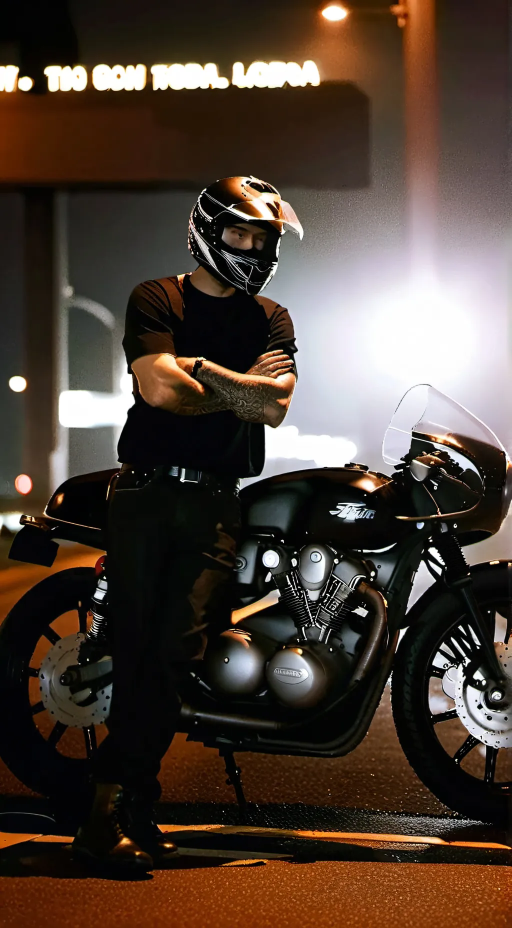 ai character: Andrés  background