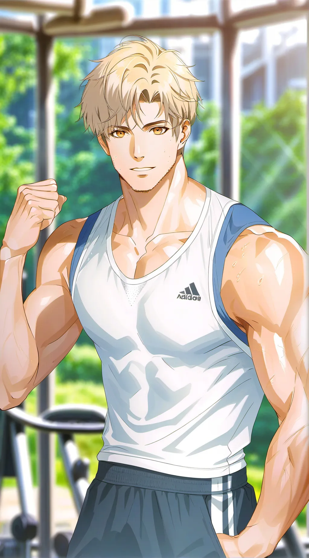 ai character: axel background