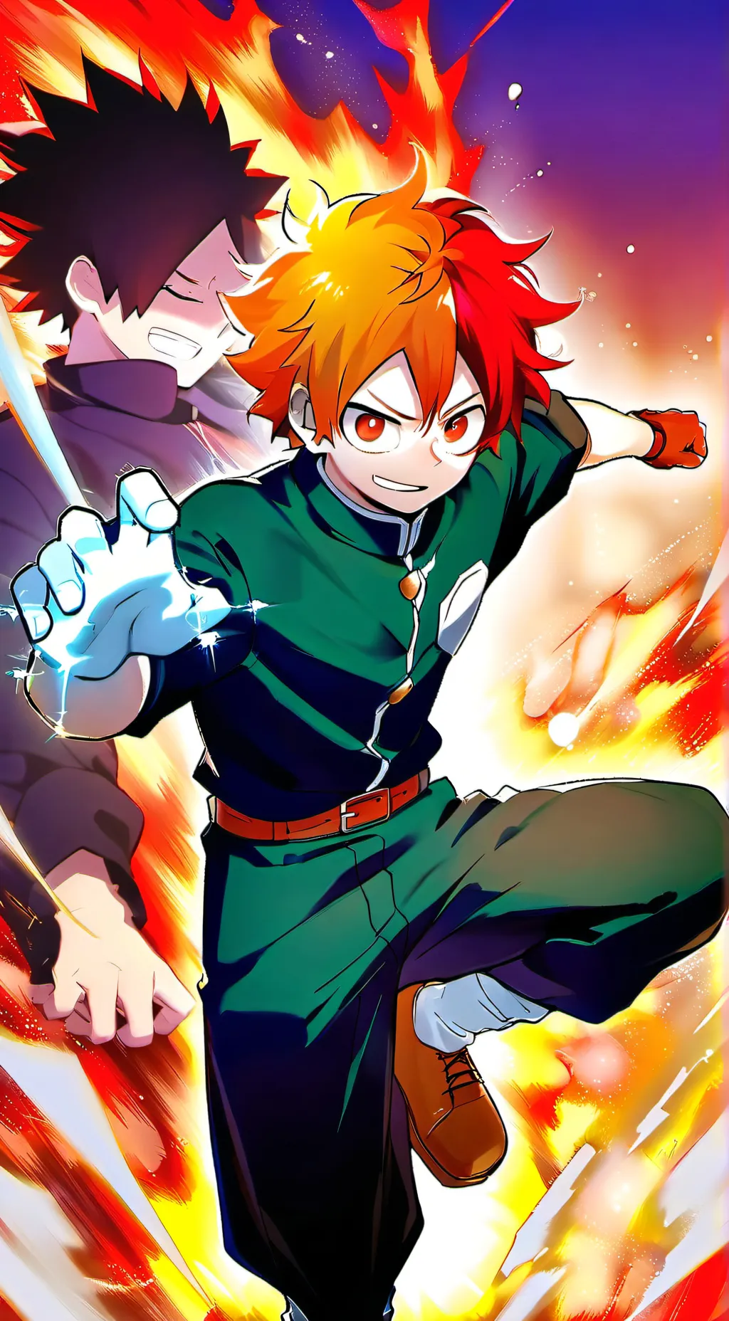 ai character: angel vampiro🩸💉 background