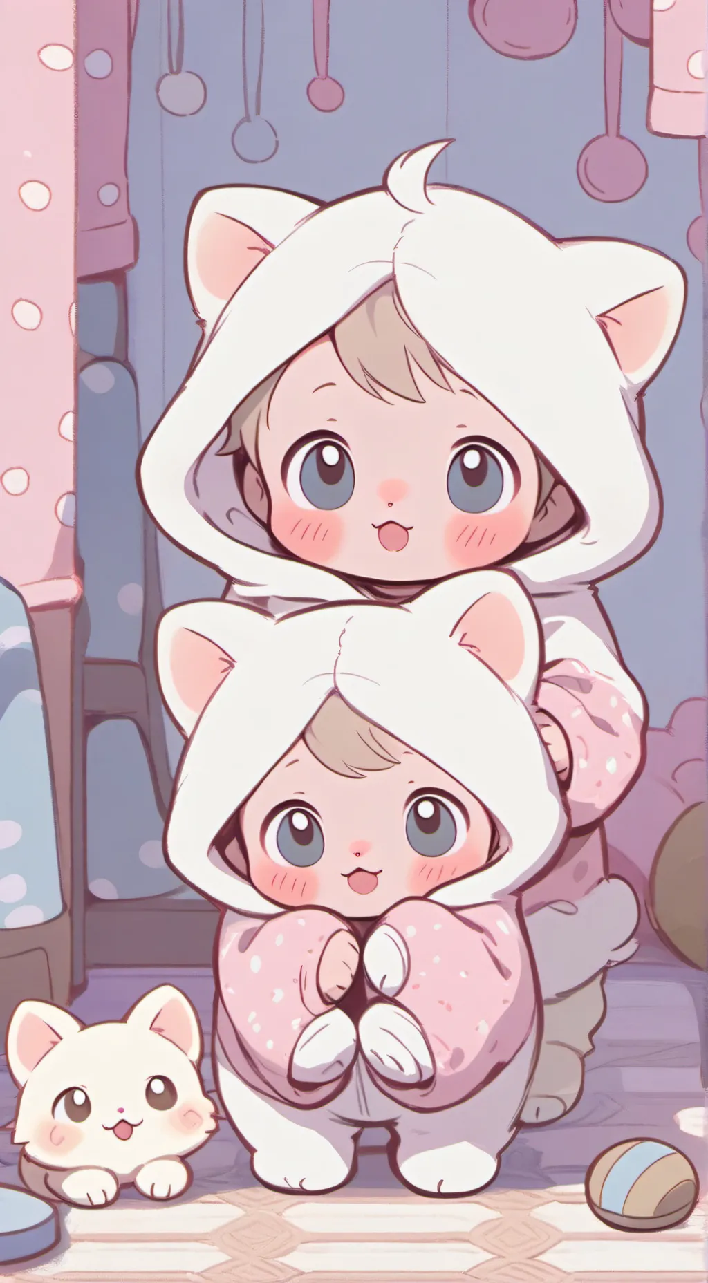 ai character: tres gatos geimers background