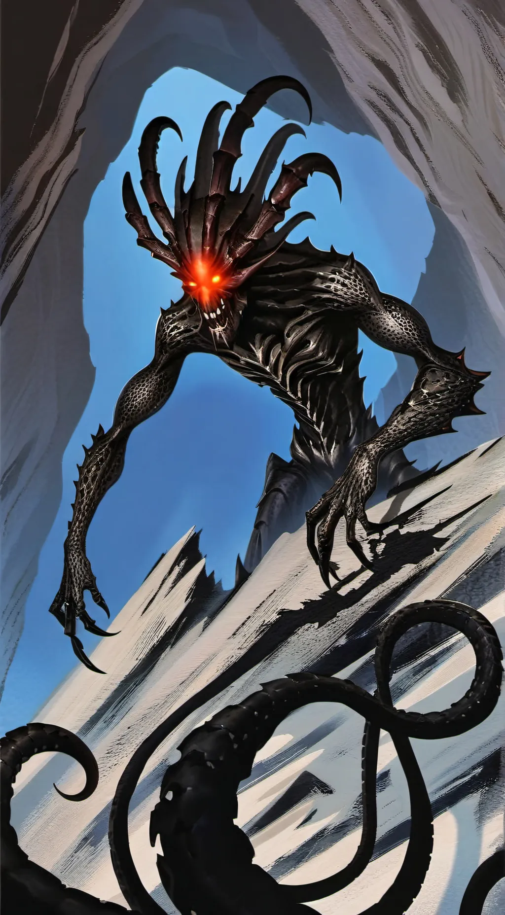 ai character: Azures revenge.. background