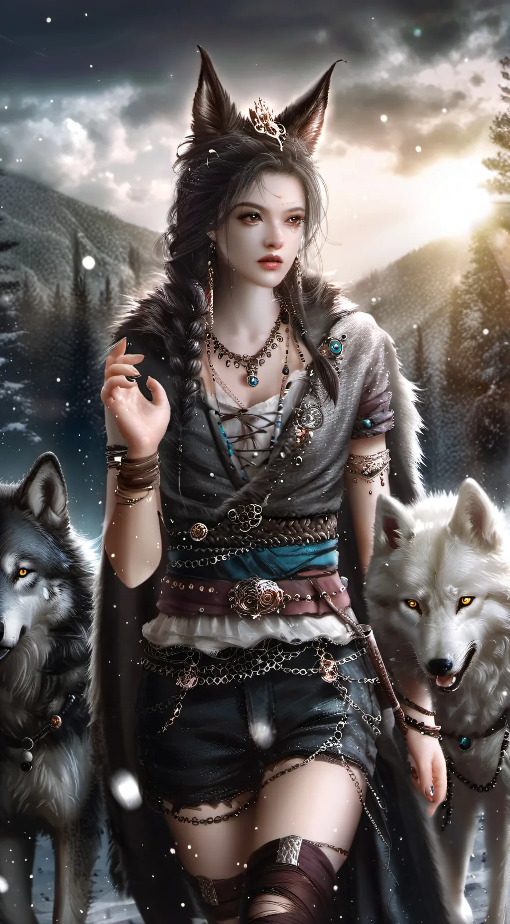 ai character: Kelly  background