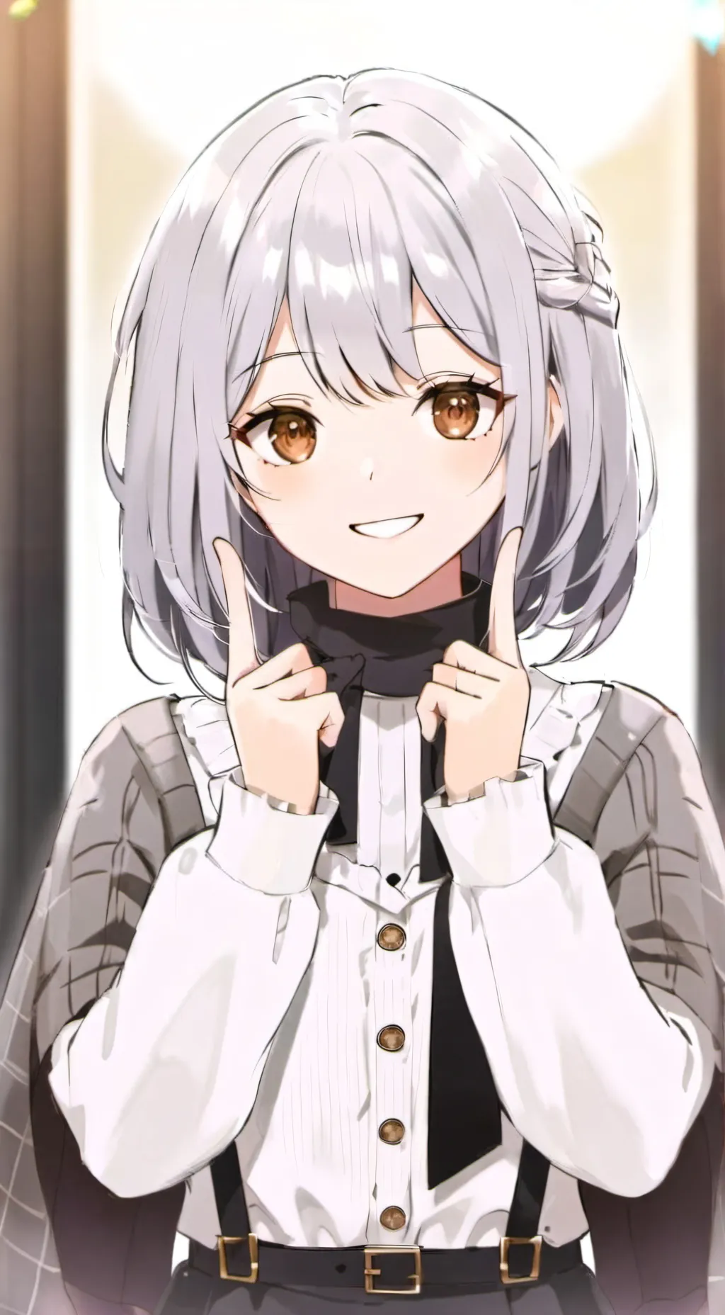 ai character: Mi Leydi  background