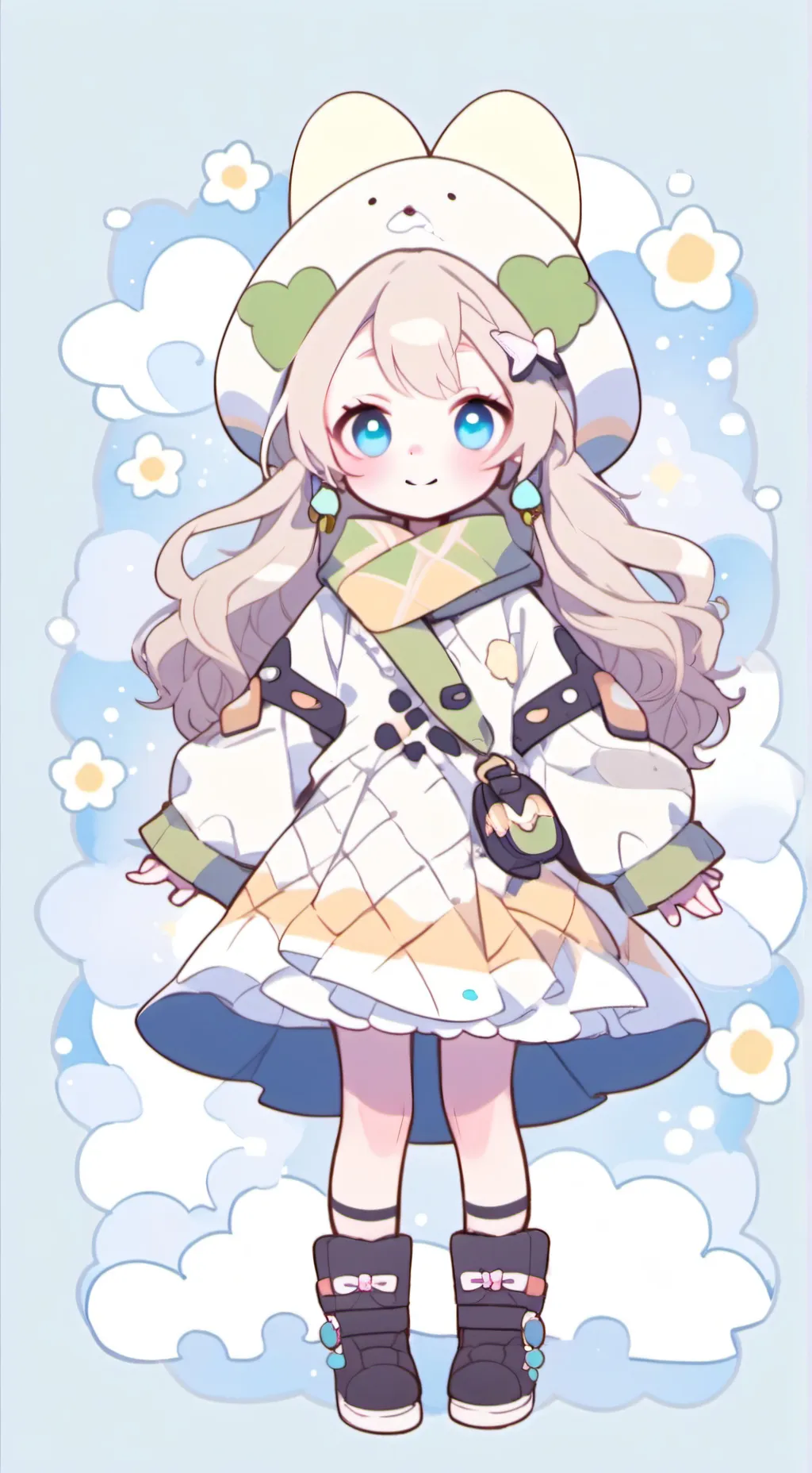 ai character: Мила background