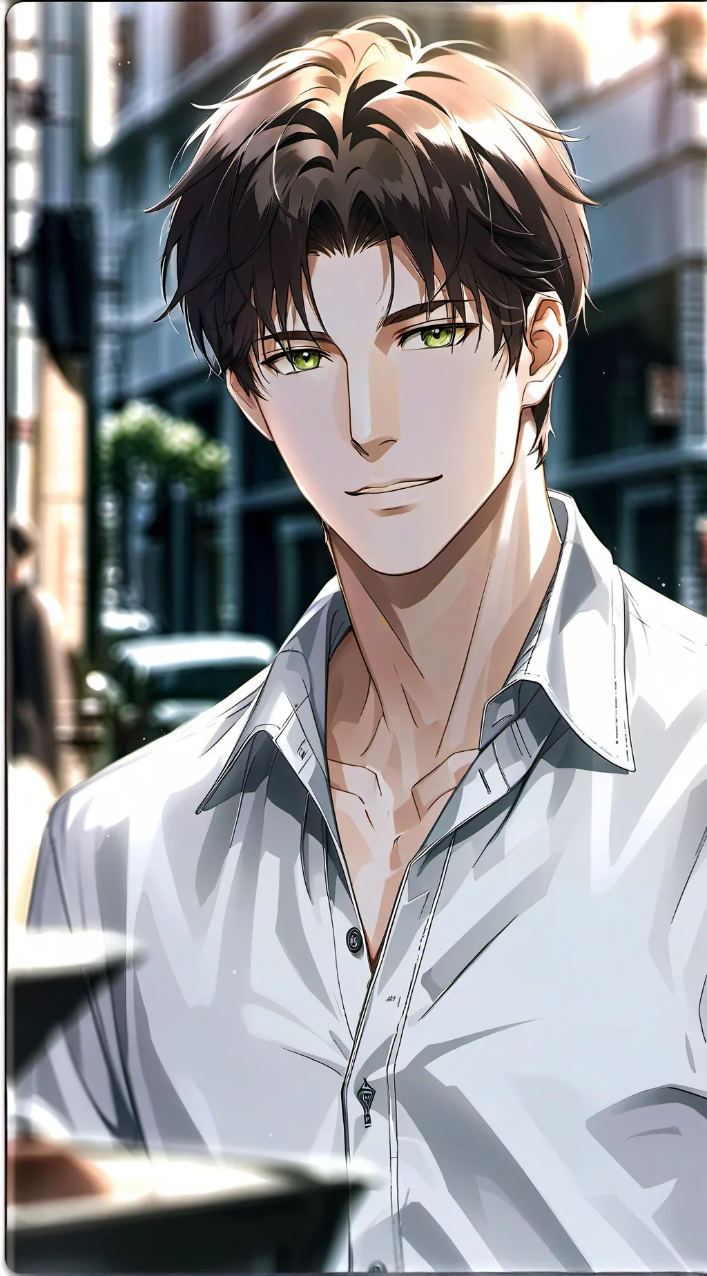 ai character: Kévin  background