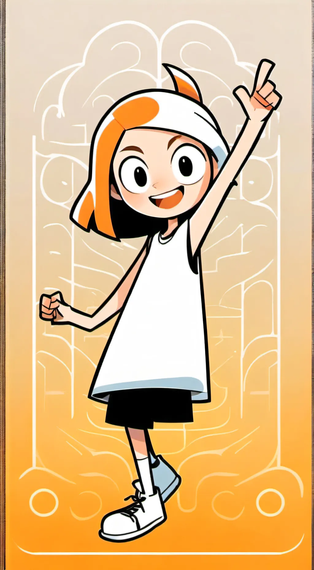 ai character: DW!! but copycats? background