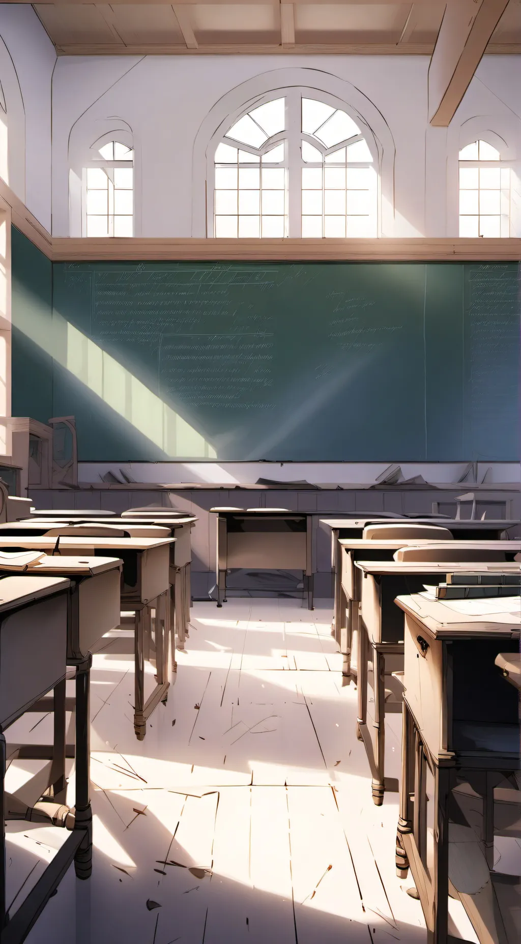 ai character: MD school pick me background