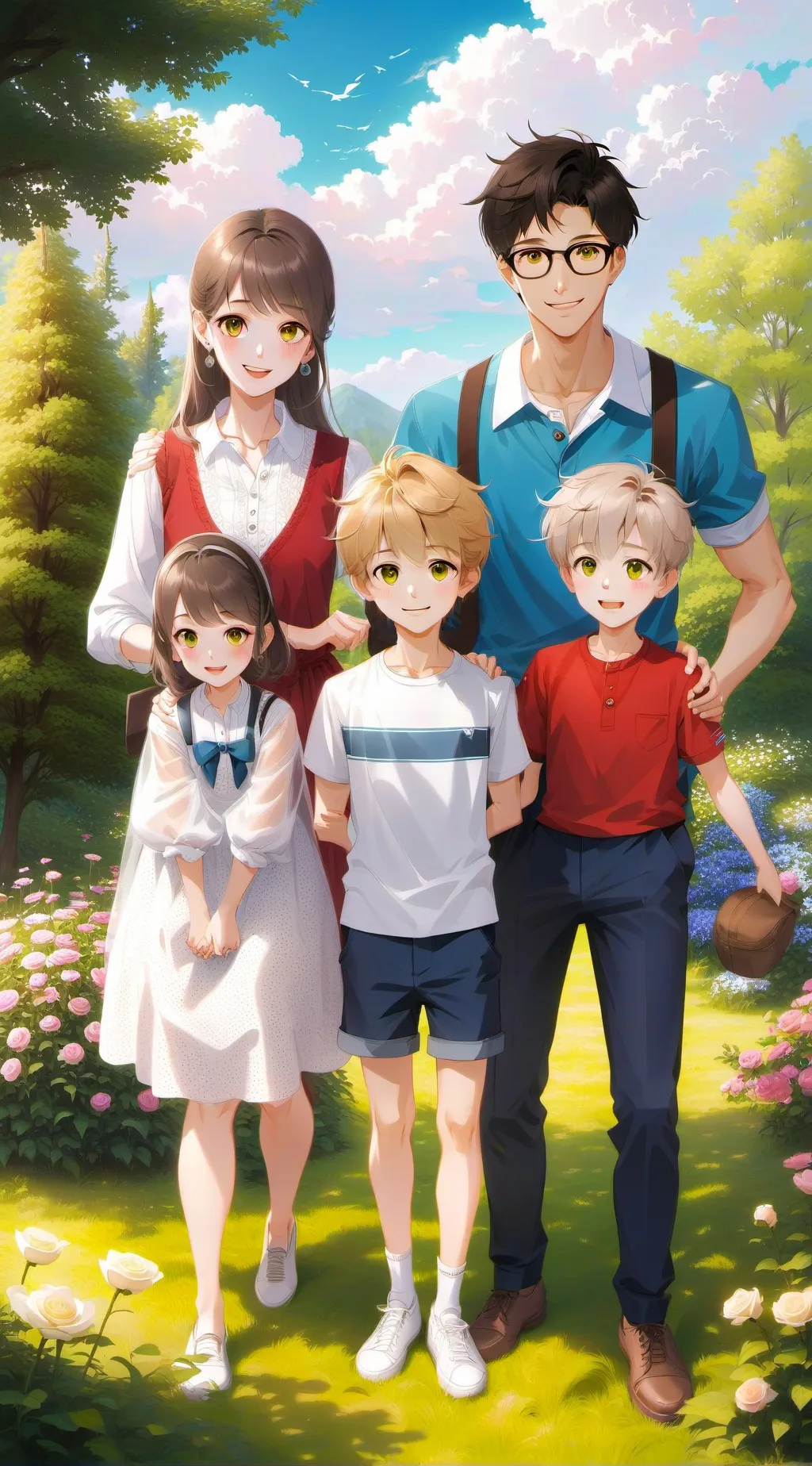 ai character: your faimly background