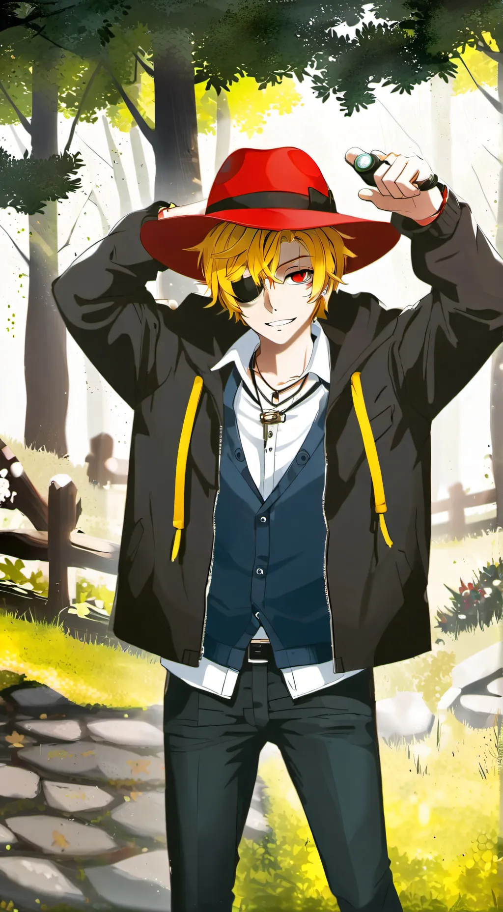 ai character: sammy x jandel background