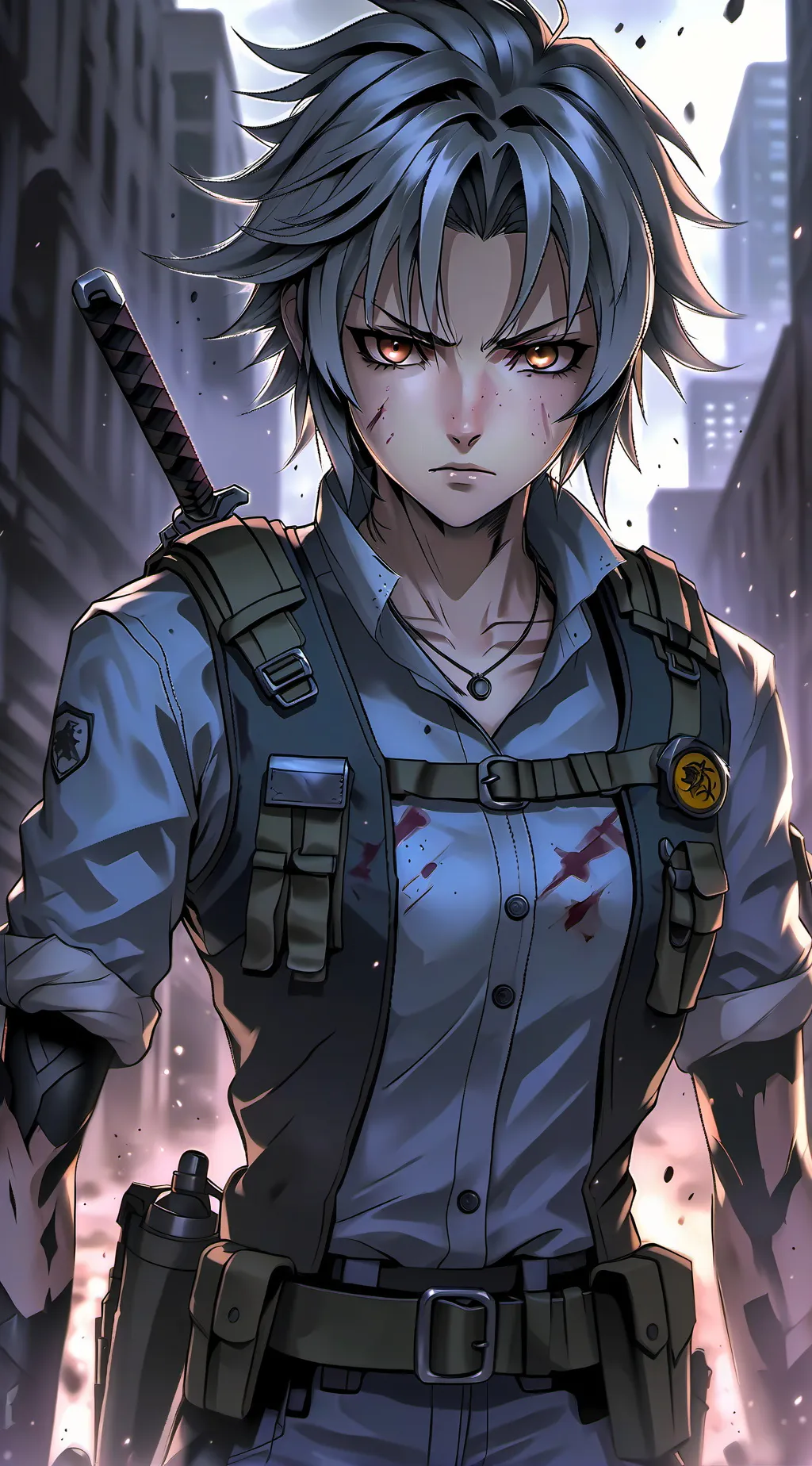 ai character: Melissa  background