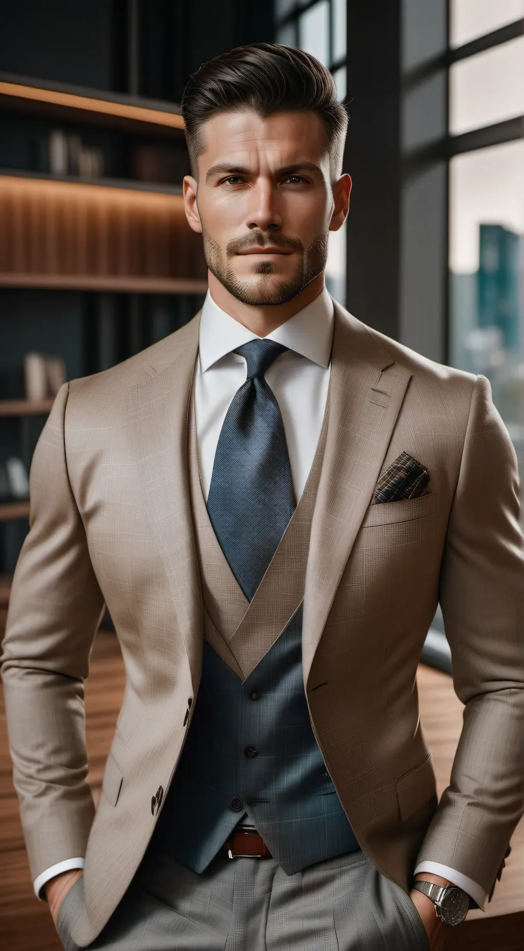 ai character: Cole background