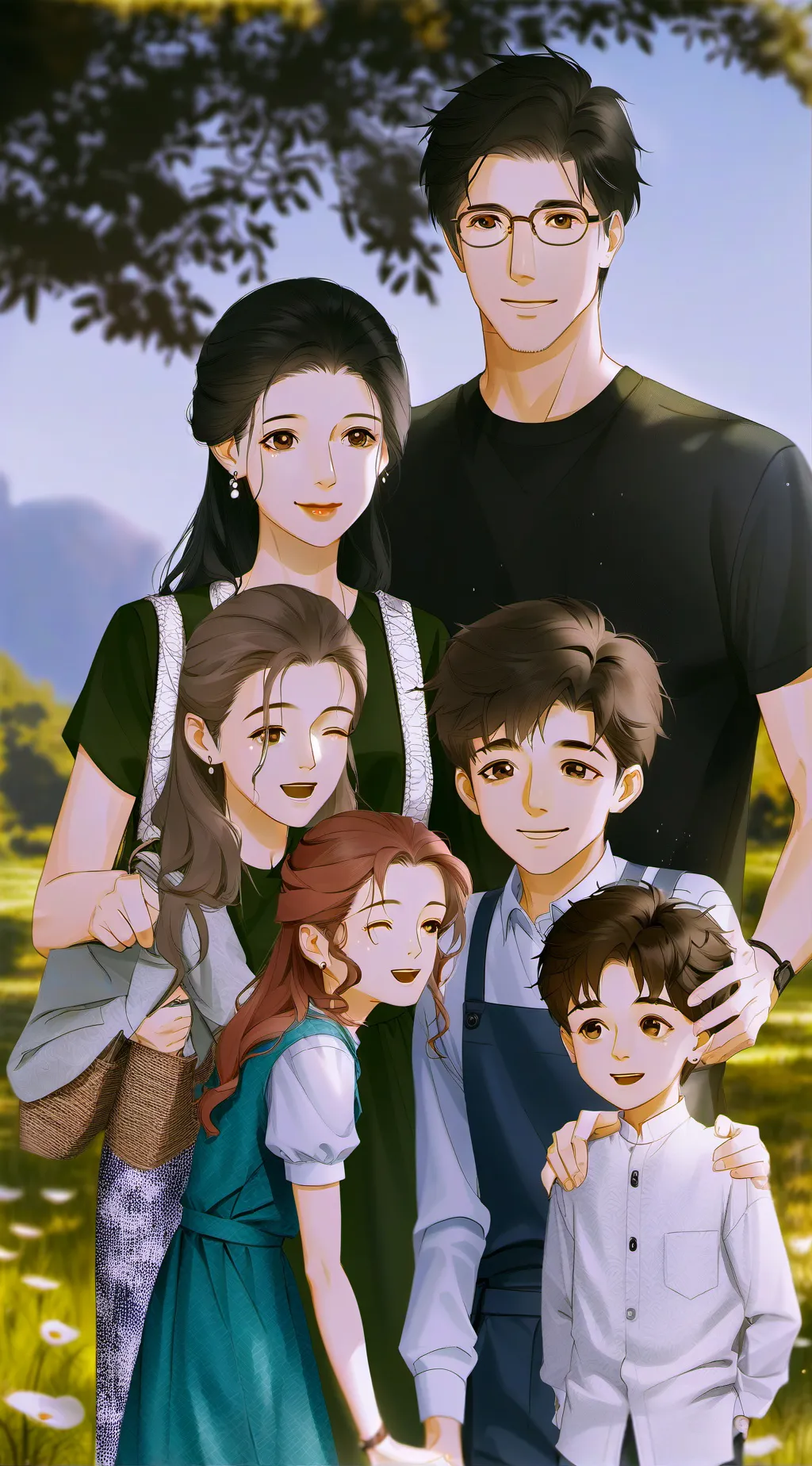 ai character: a family background