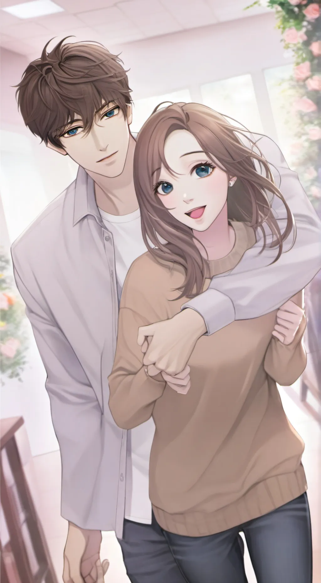 ai character: leo background