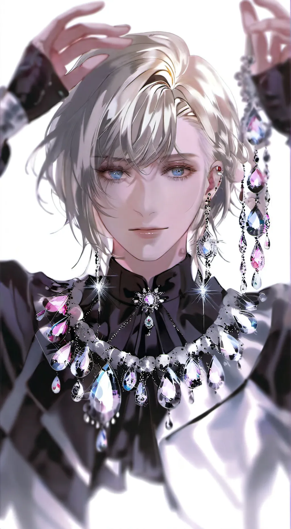 ai character: Louisa Marine background