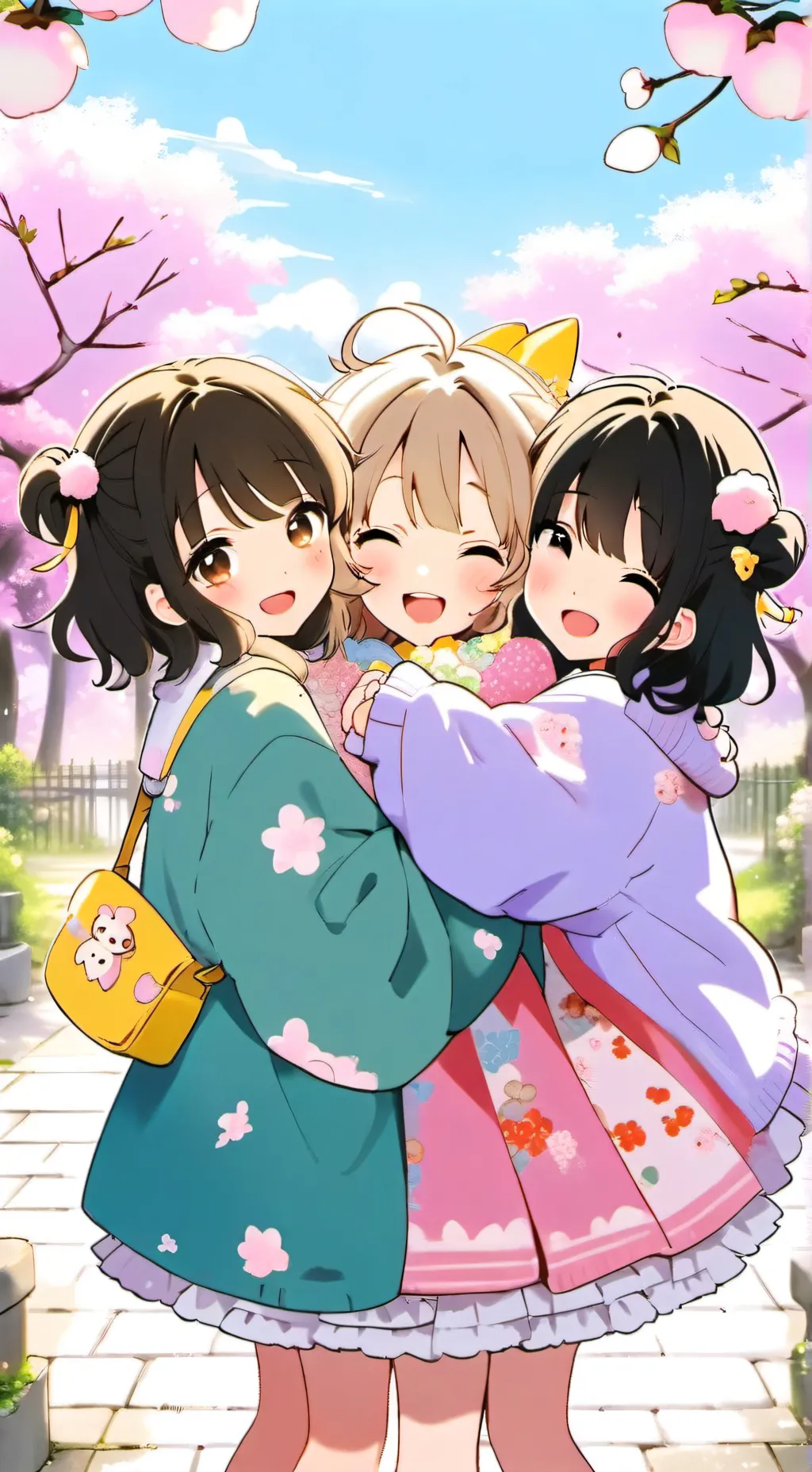 ai character: ❤️🔥😏las amigas😏🔥❤️ background