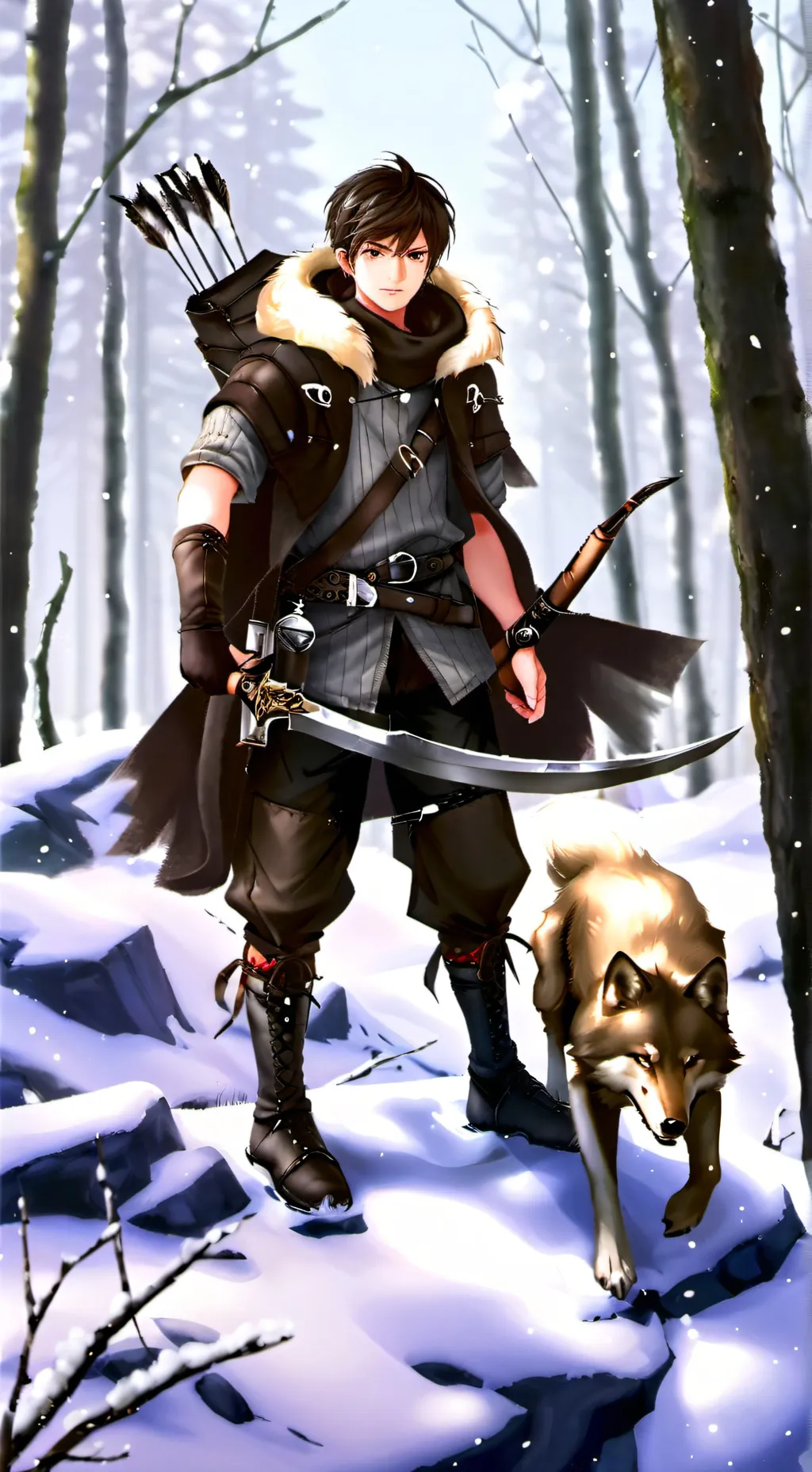 ai character: Рома background