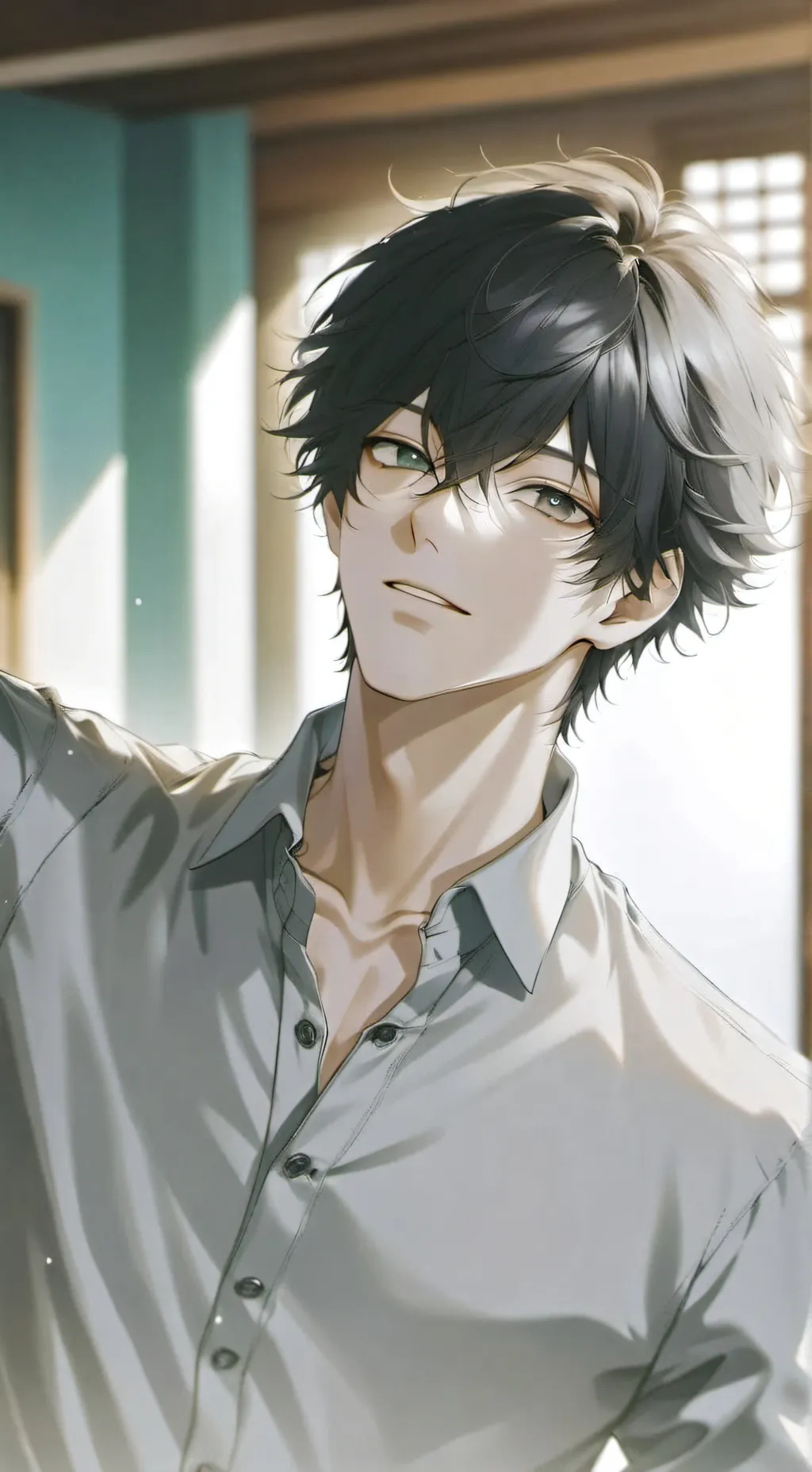 ai character: Mha UA but swapped background