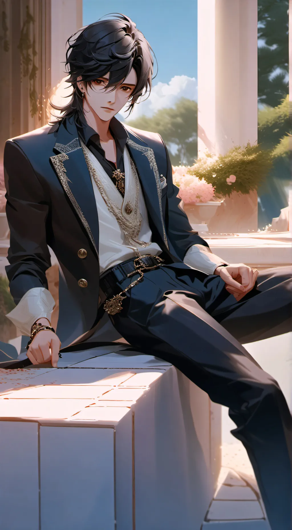 ai character: Dexter background