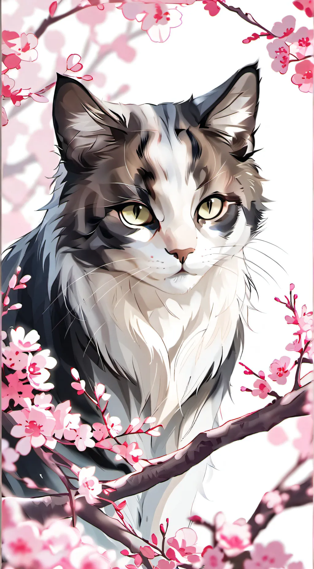 ai character: Bakugo & Stray Cat background