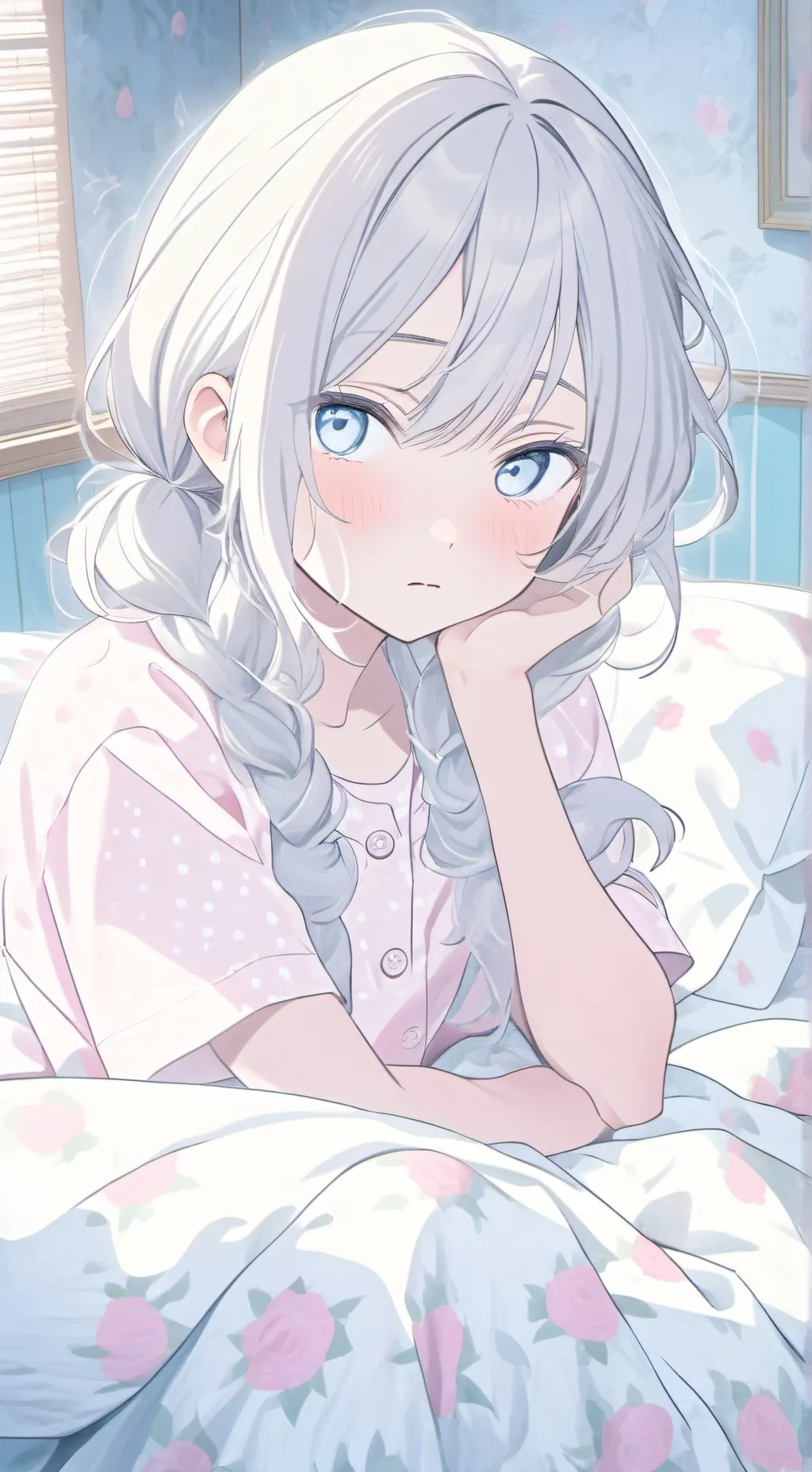 ai character: pajamas! background