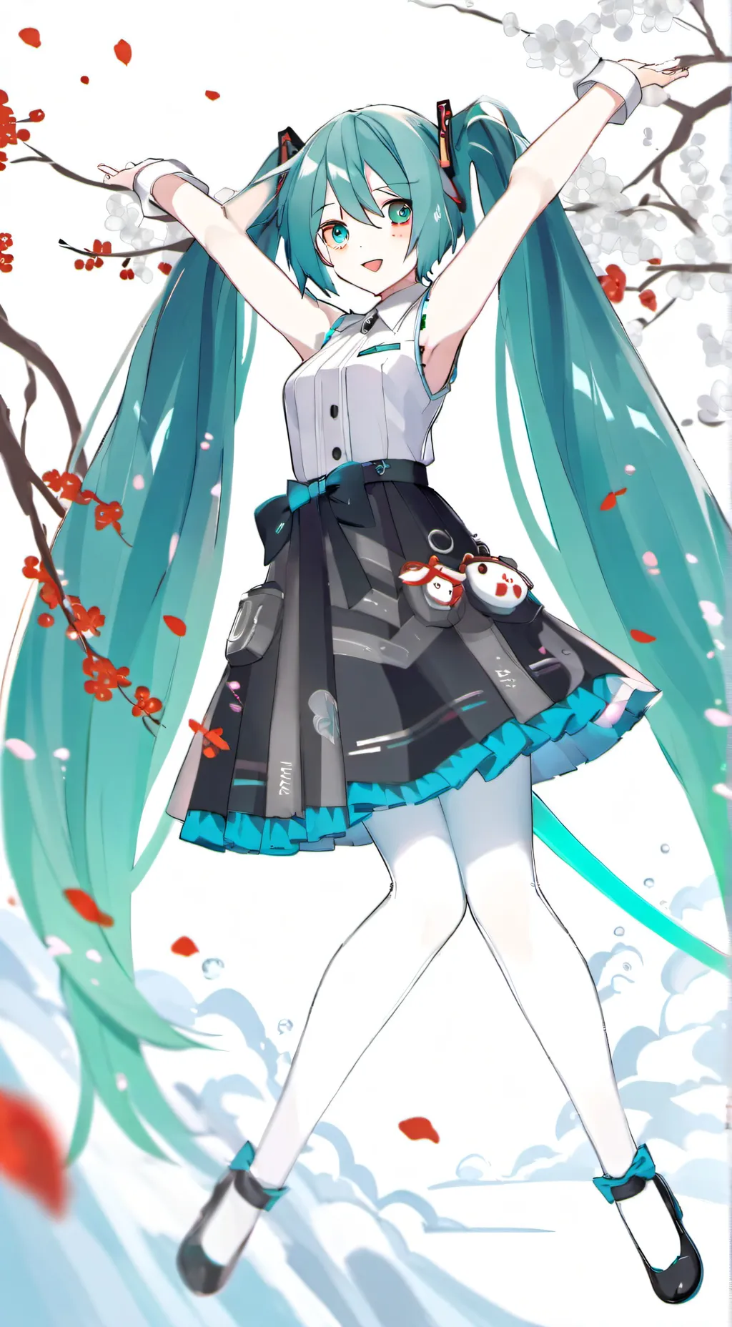 ai character: miku/Luka/Rin pran background
