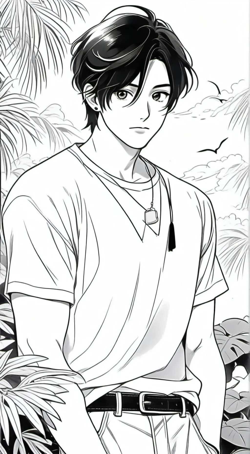 ai character: nick y zoey background