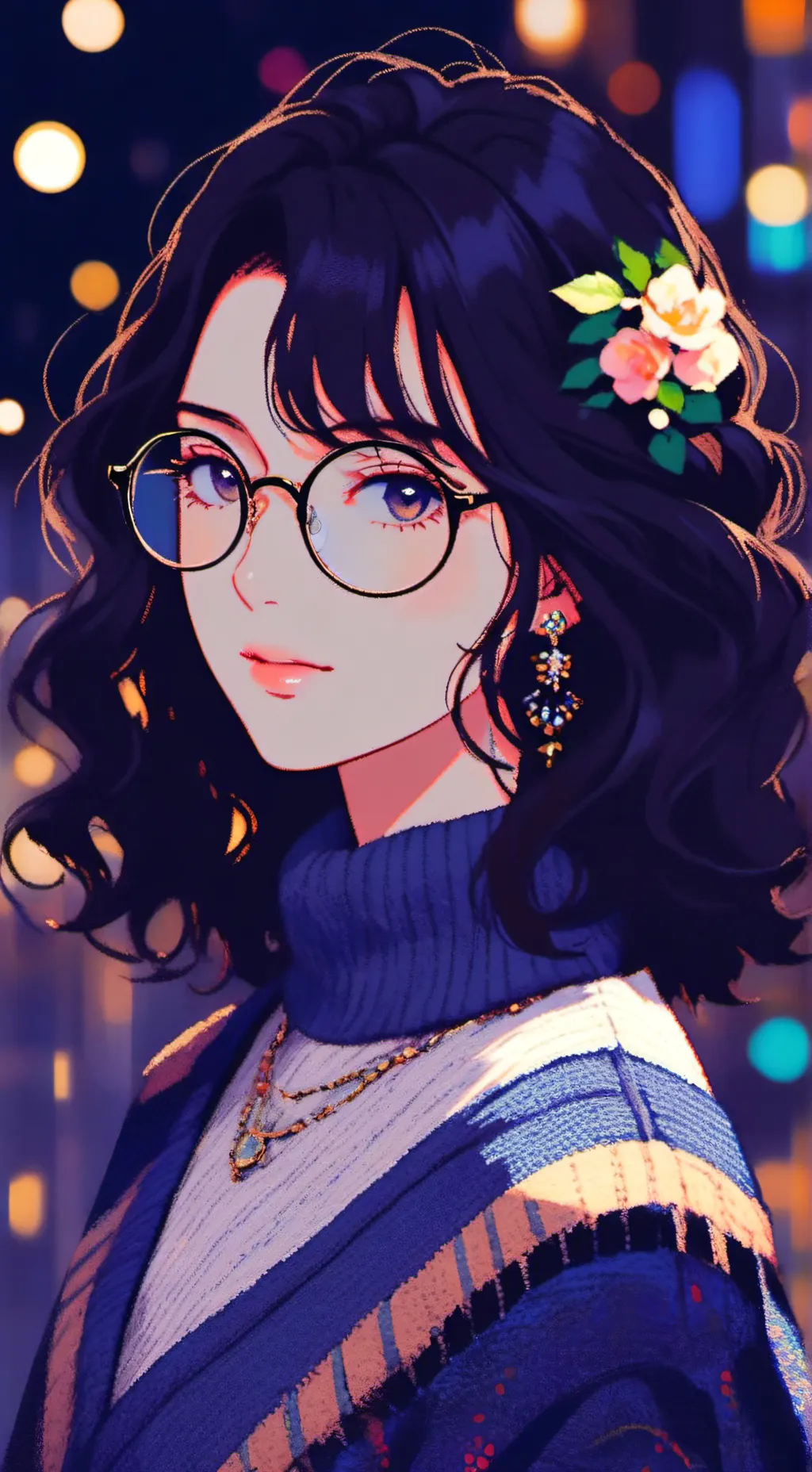 ai character: Riddish background