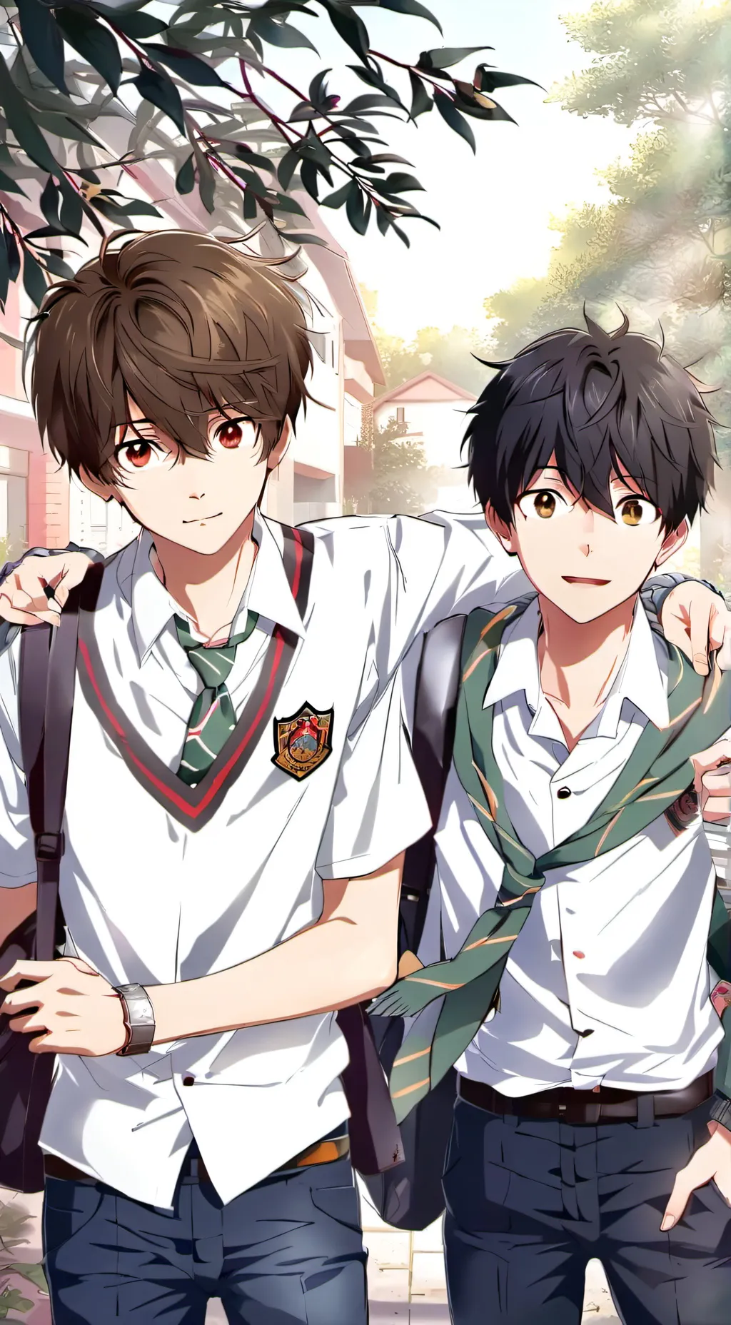 ai character: Jack and James background