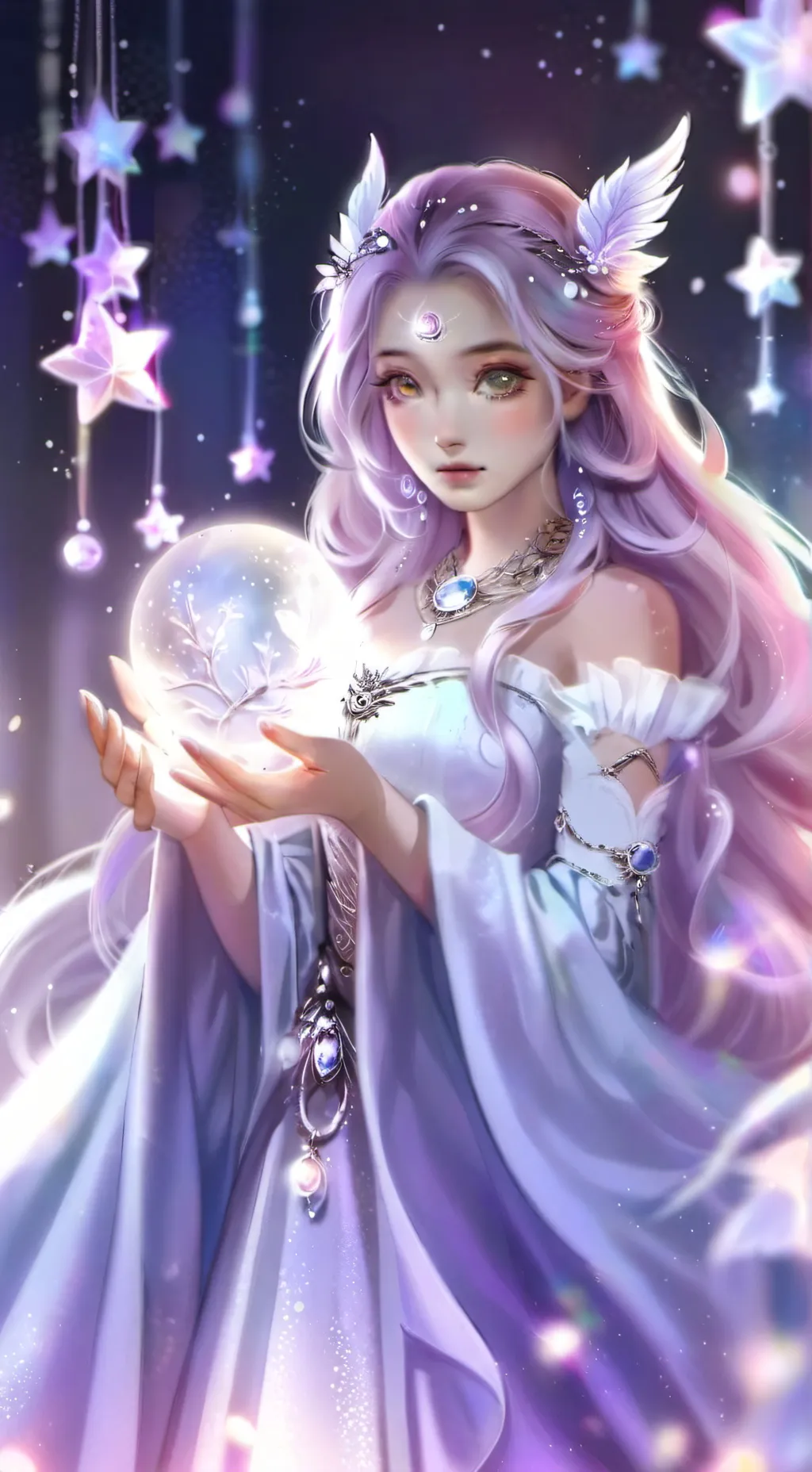 ai character: Seraphine background