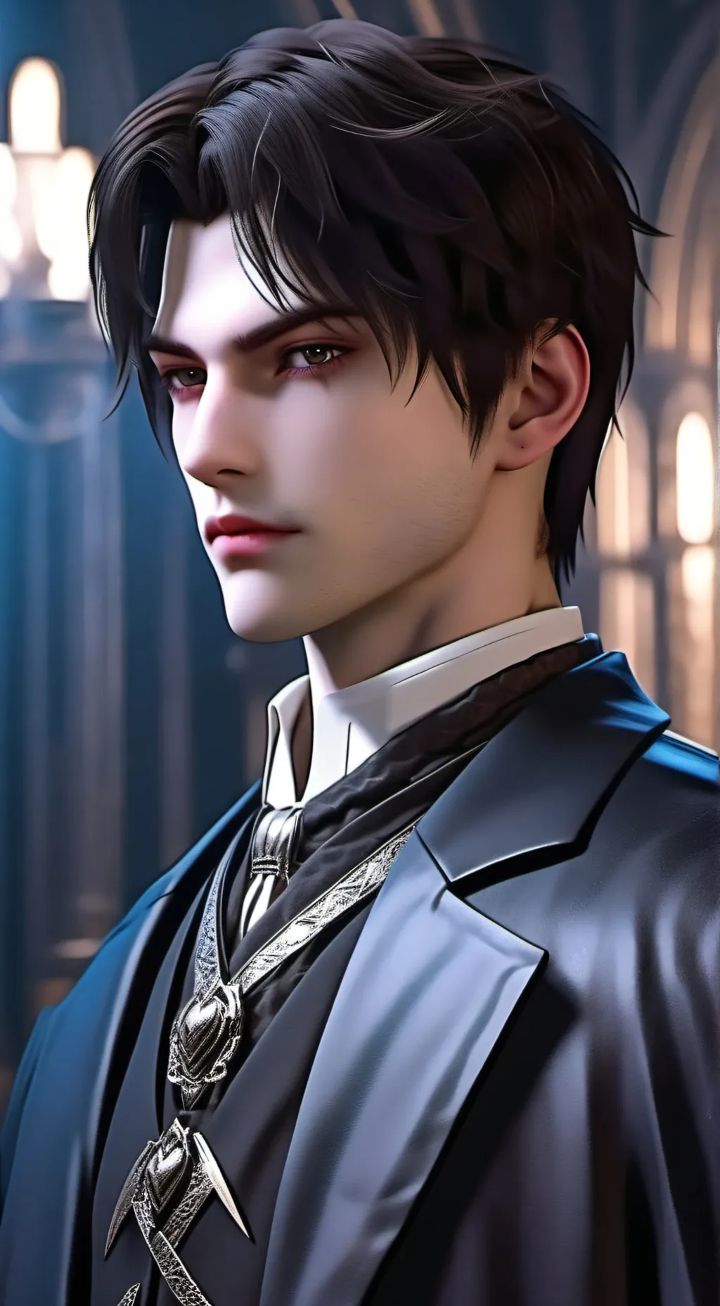 ai character: Noah Roussel  background