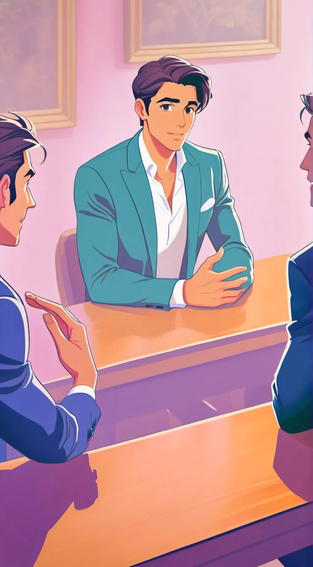 ai character: Your a mafia boss  background