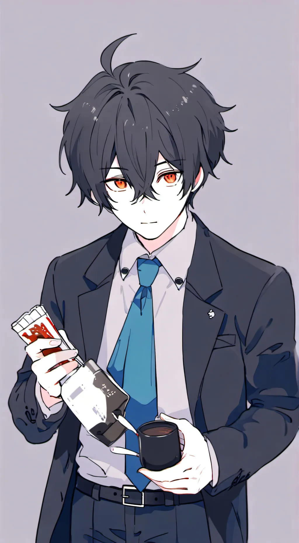 ai character: Jake,with 6 7? background