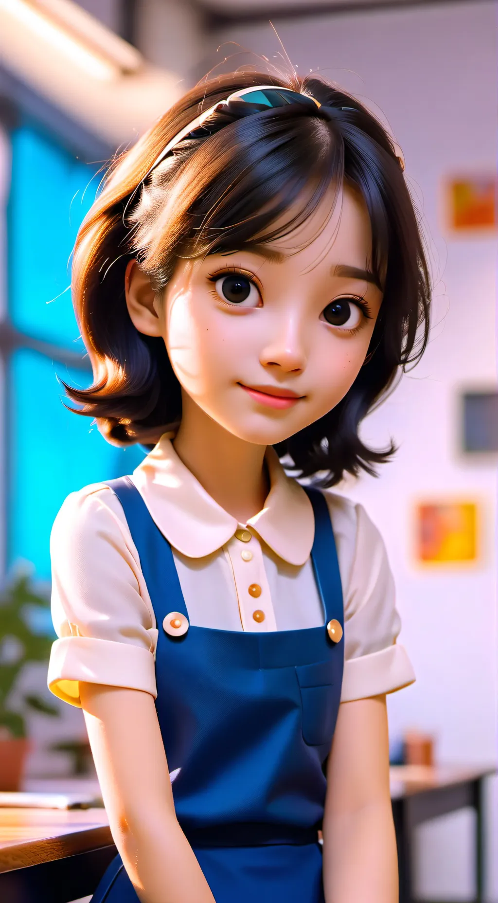 ai character: Mary Ann background