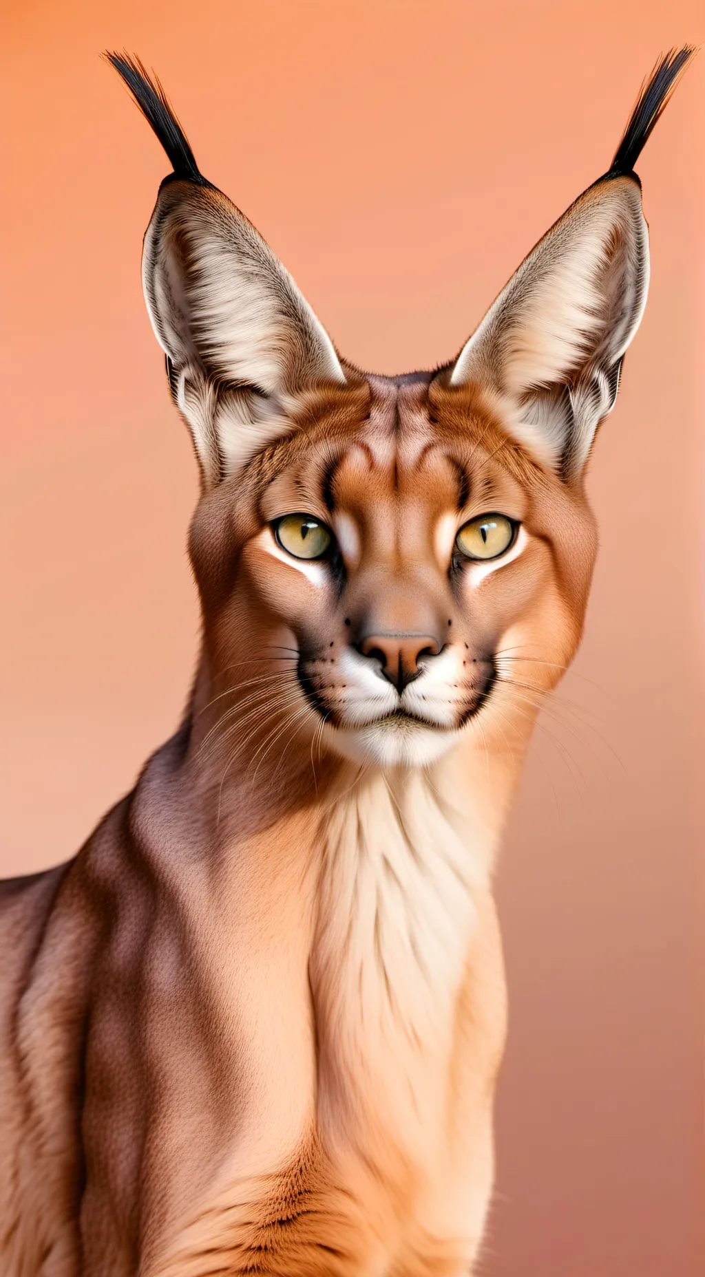 ai character: Floppa void background