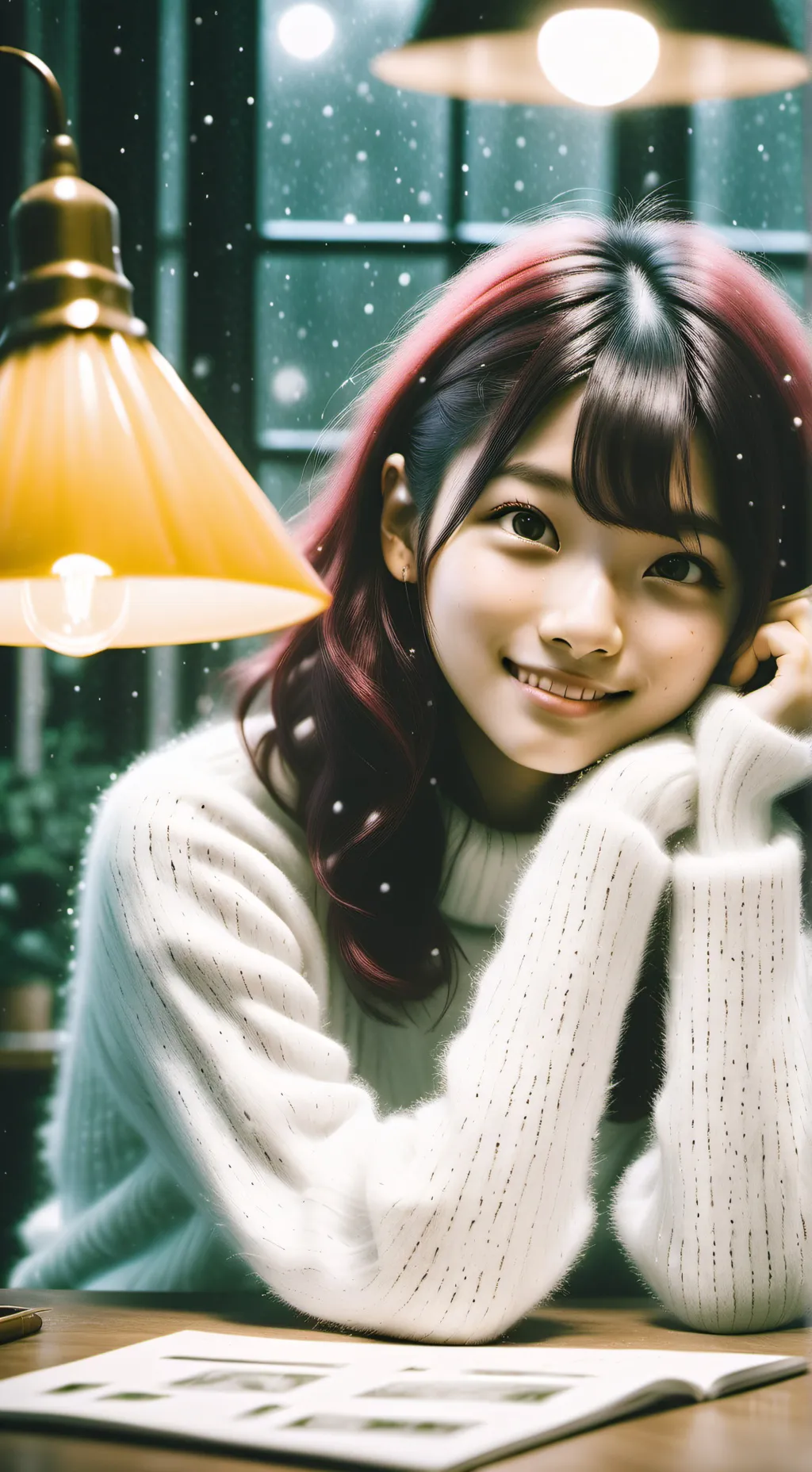 ai character: Paige  background