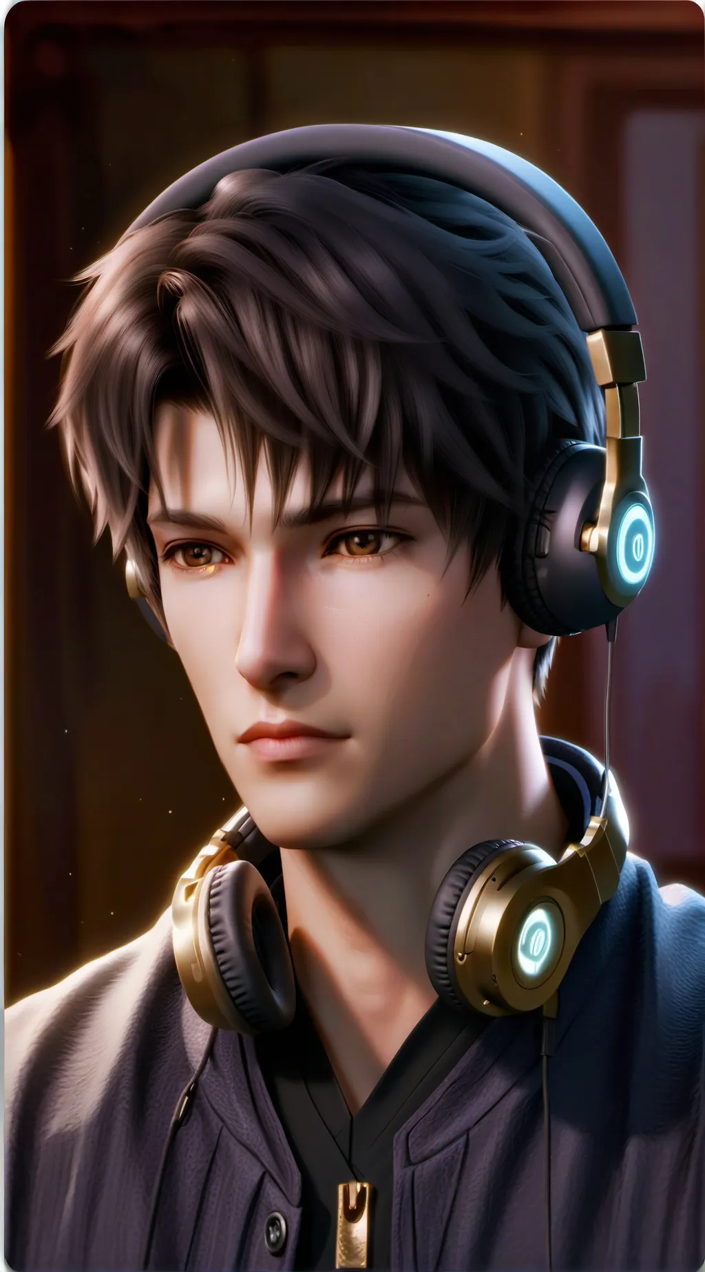 ai character: happy birthday mat background