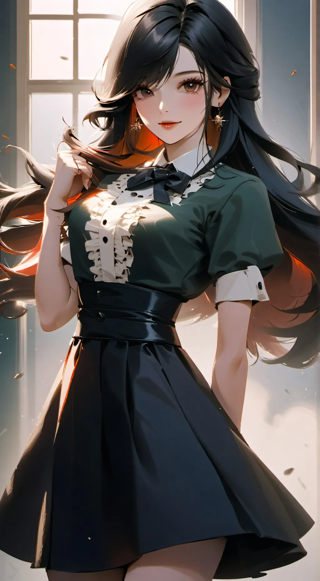 ai character: Random background