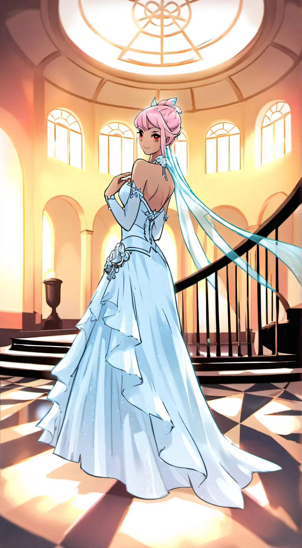 ai character: Milotic background