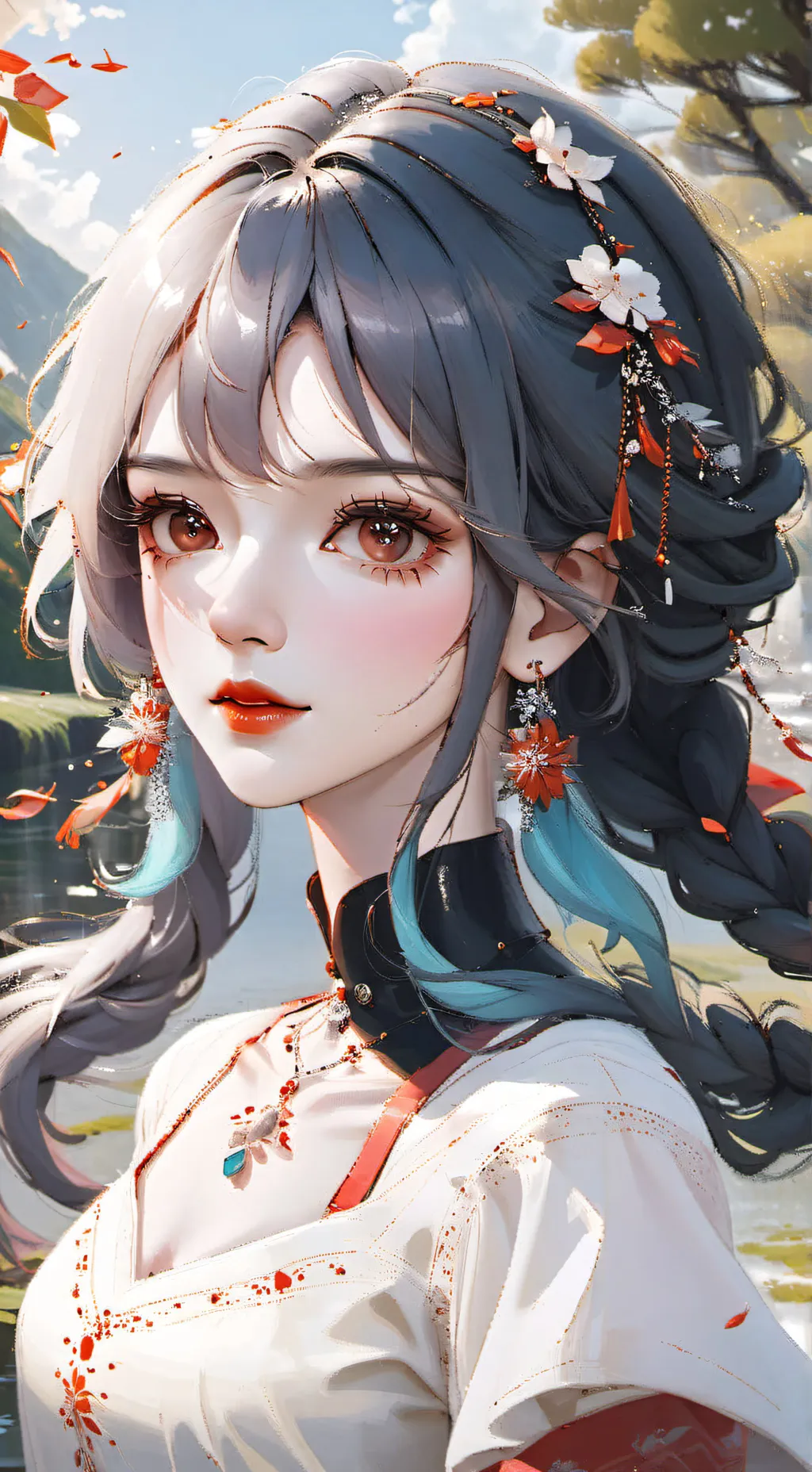 ai character: BTS  background