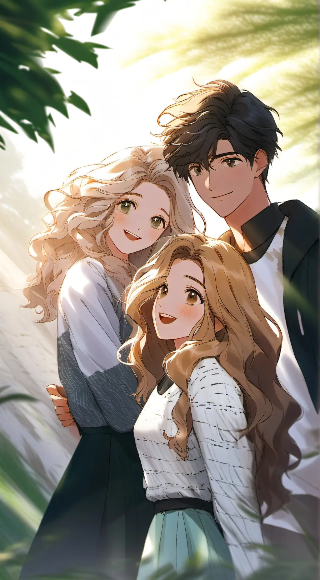 ai character: E H G background