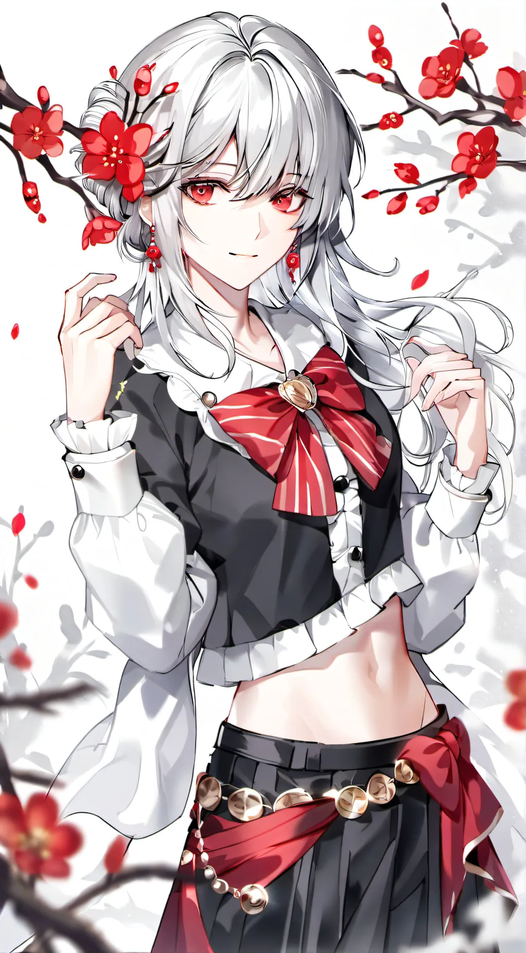 ai character: Giyu brickd up background