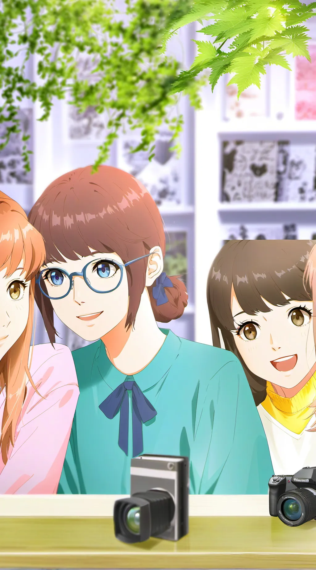 ai character: molly Ausy ariaa  background