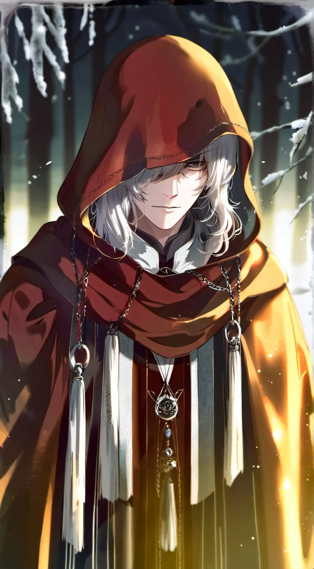 ai character: krasiv background