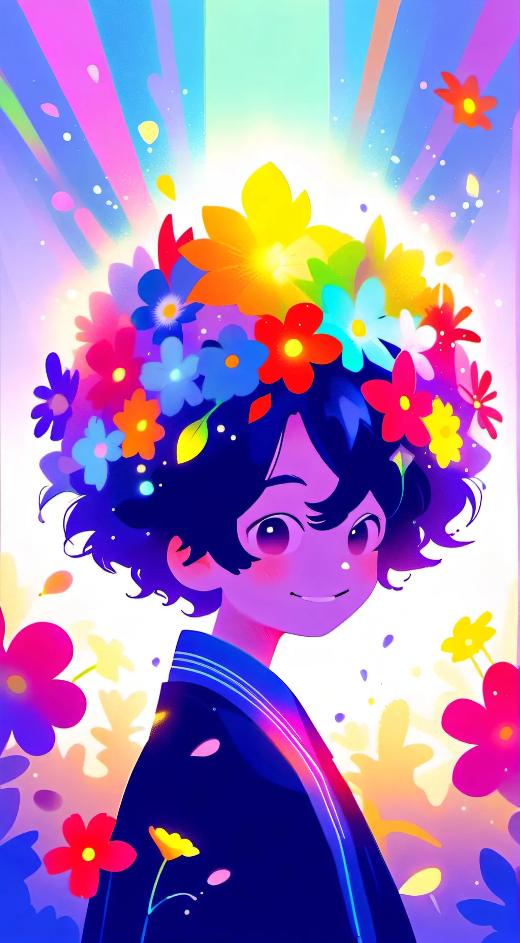 ai character: Dw new toon!  background