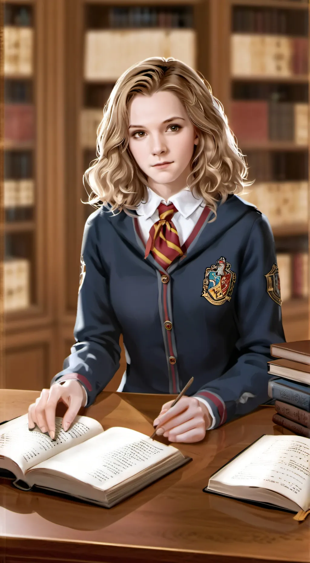 ai character: Hermione Granger background