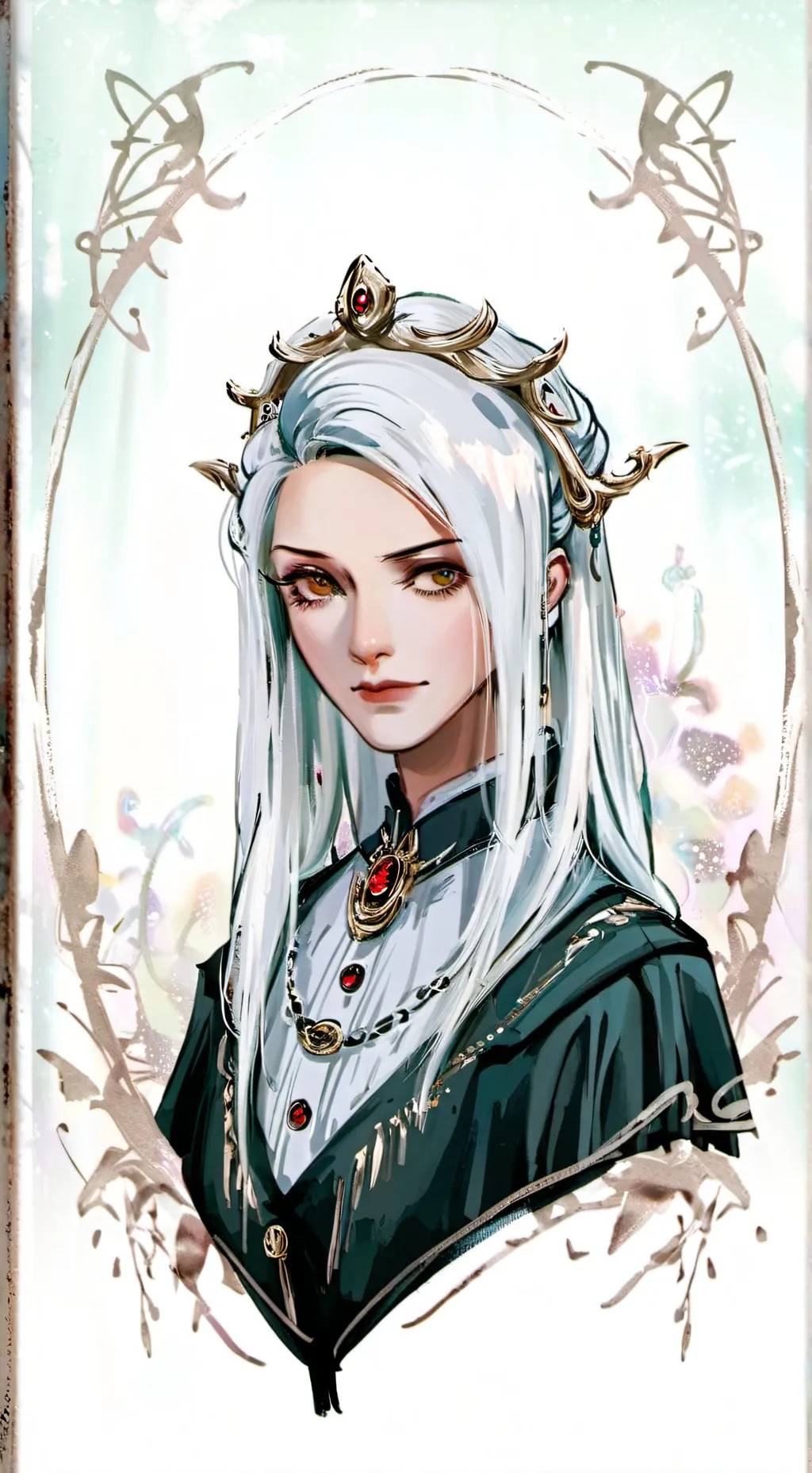 ai character: Lute background