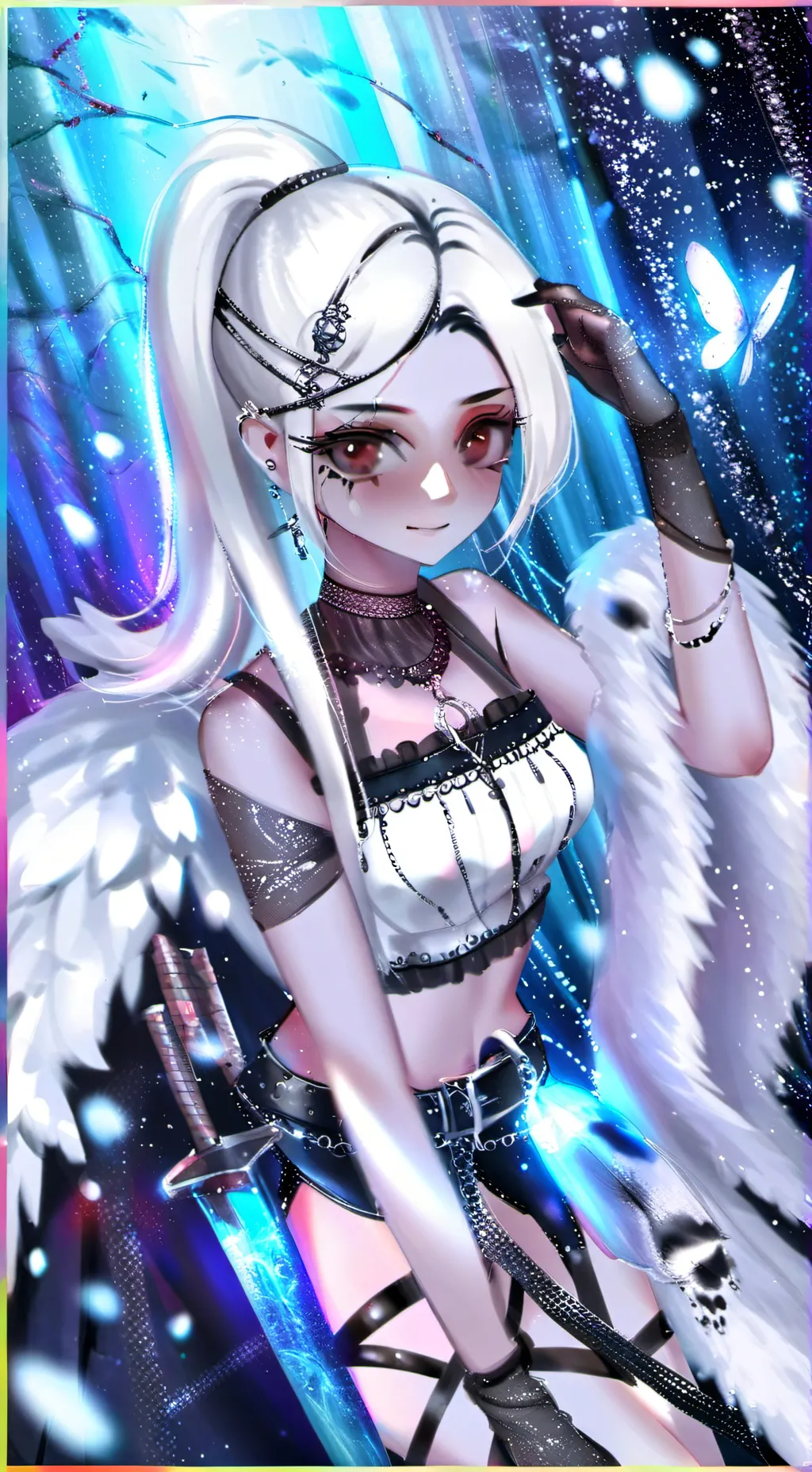 ai character: Loona  background