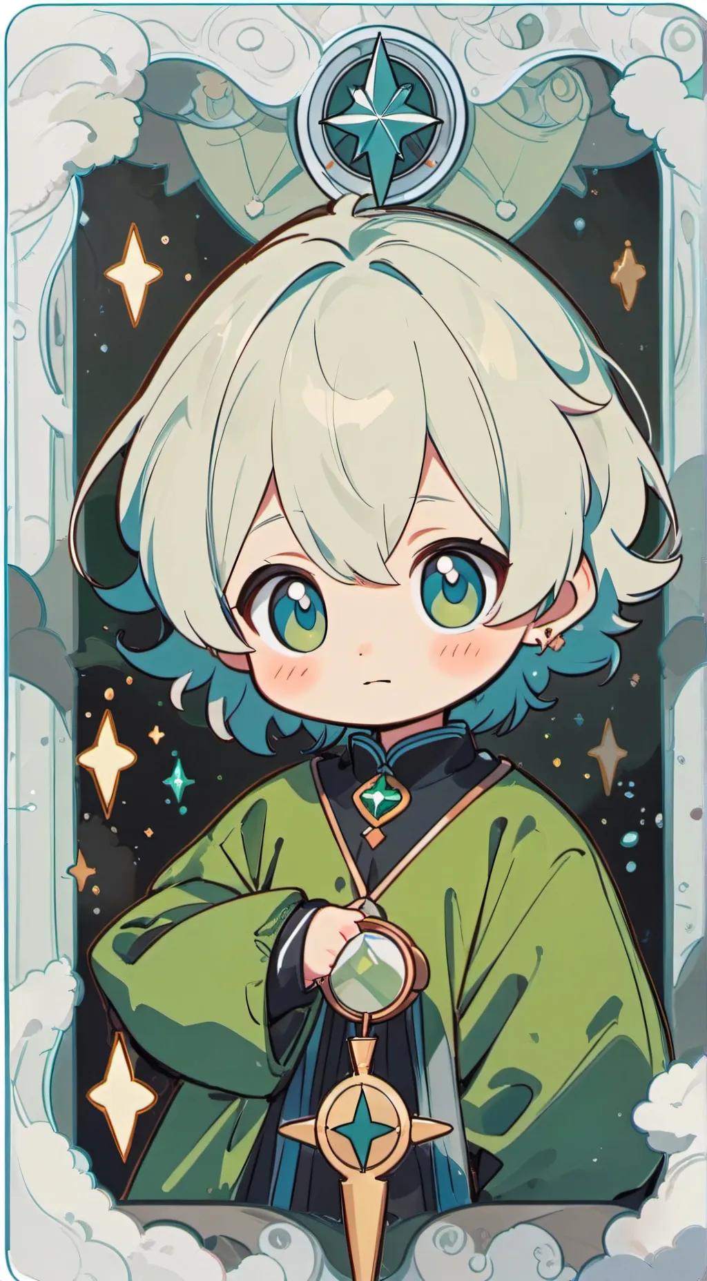 ai character: kny malade background