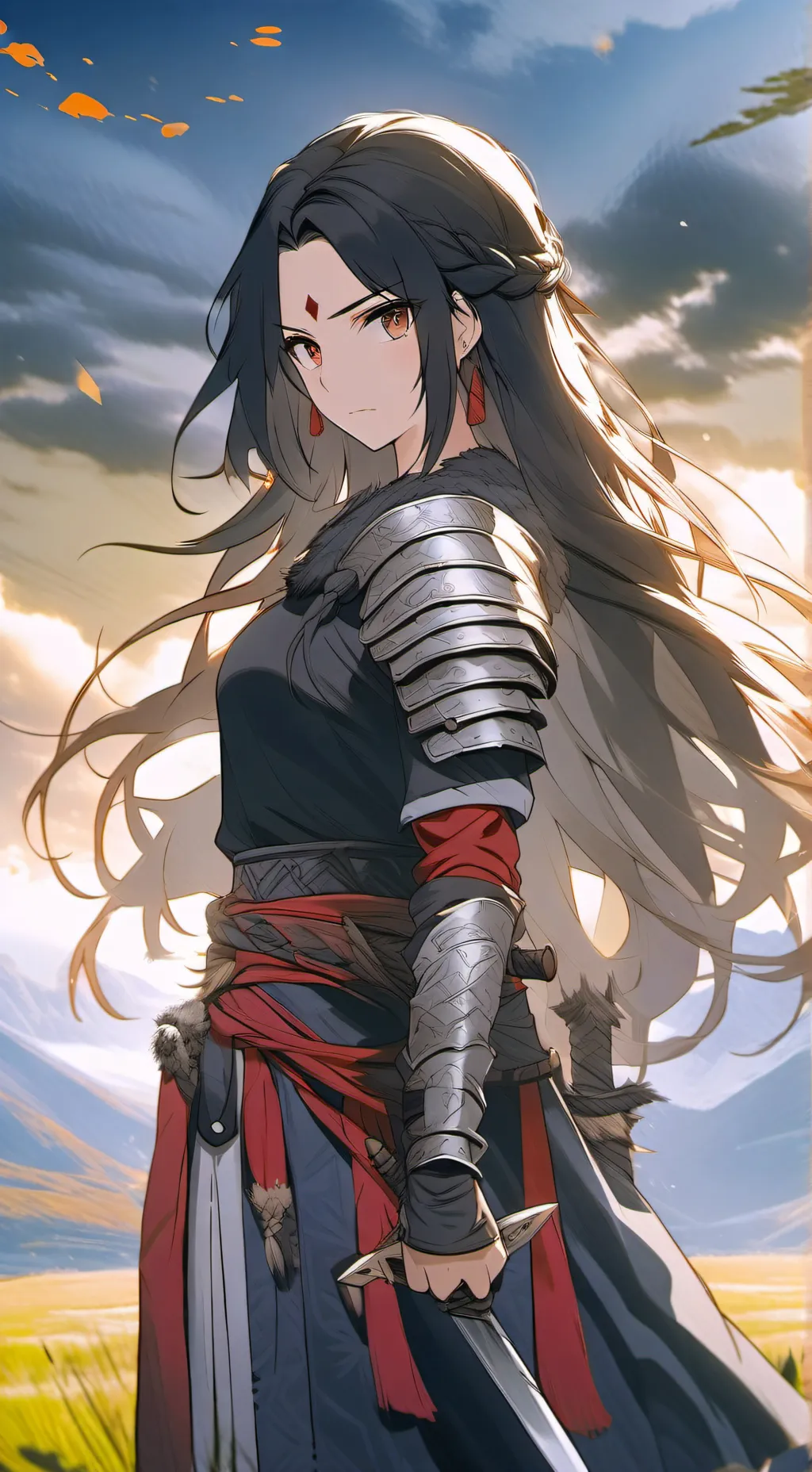 ai character: minky background