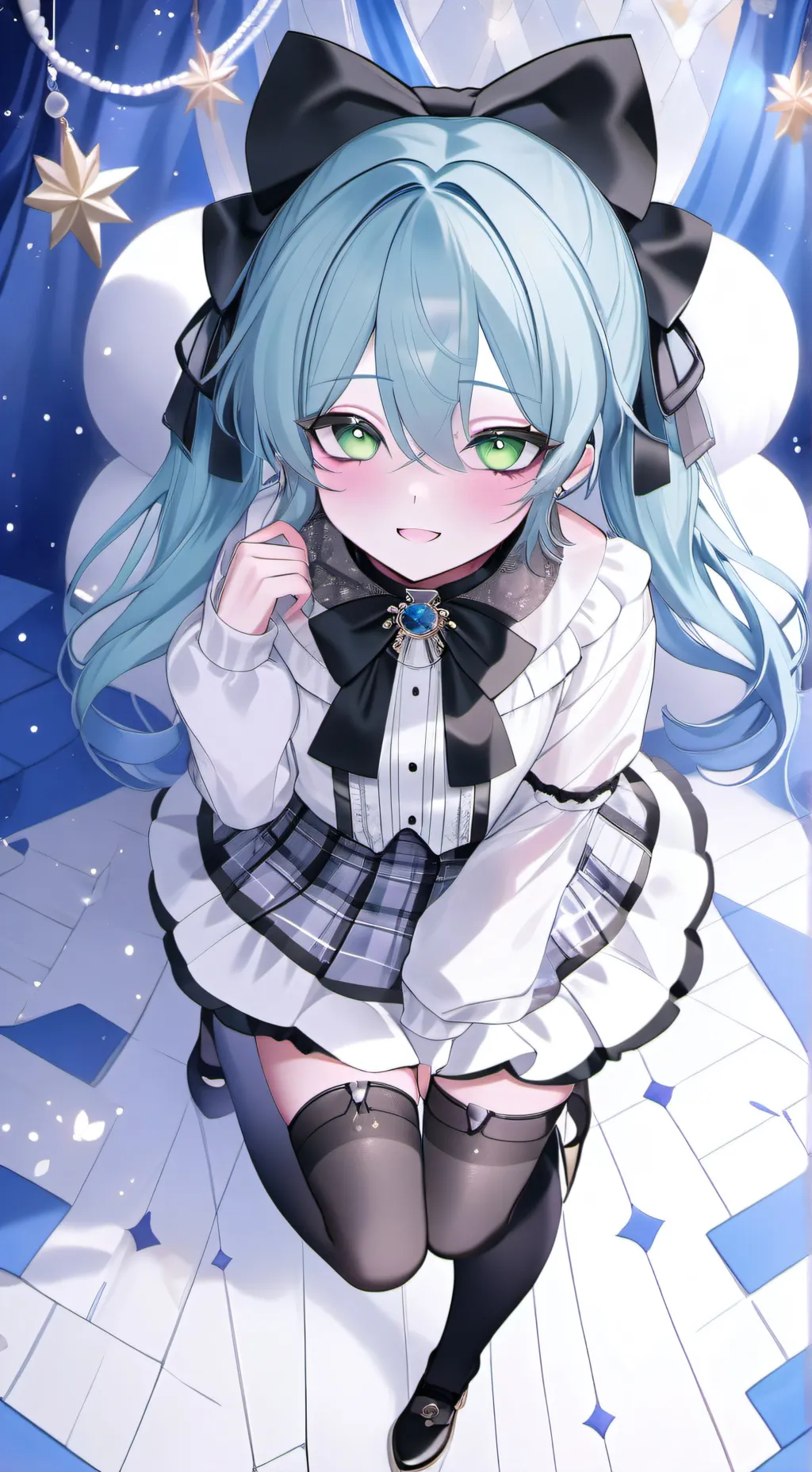 ai character: miku background